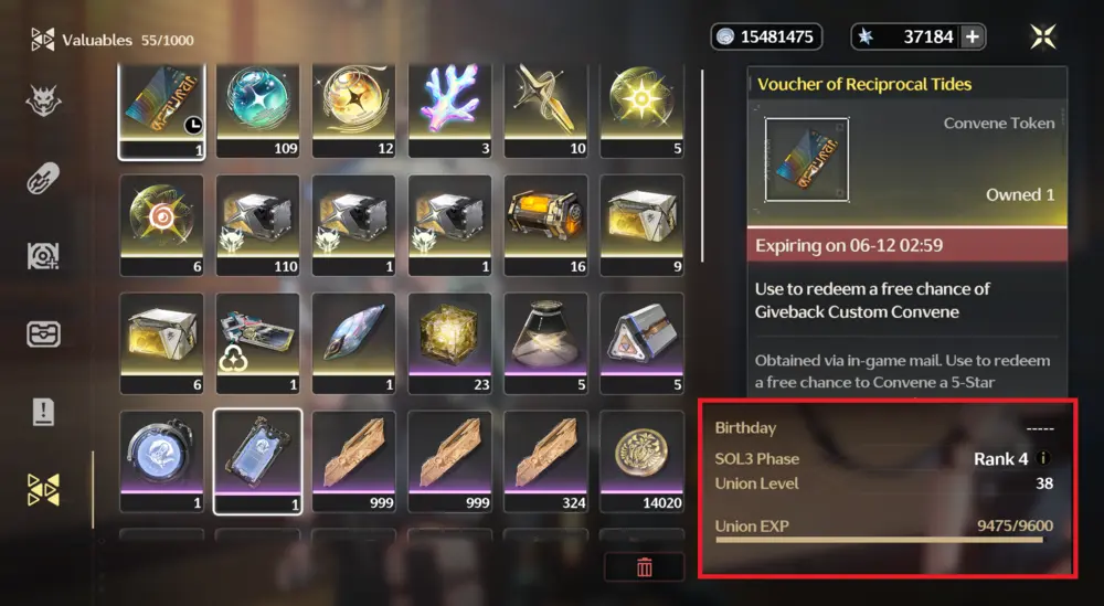 (SEA) UL39 ~37-39k Đá + 12 ROLL NHÂN VẬT + 10 ROLL VŨ KHÍ + ~100 ROLL THƯỜNG (BẢO HÀNH LOGIN LẦN ĐẦU)
