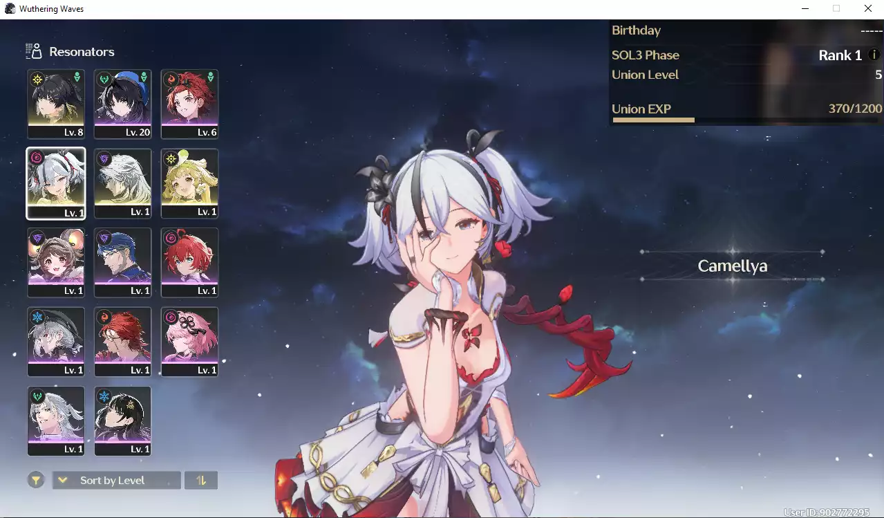 (SEA) UL5 Camellya + Verina(Acc cổ map 0%)