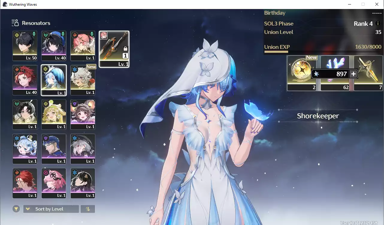 (ASIA) UL35 Changli Trấn + Shorekeeper + Verina