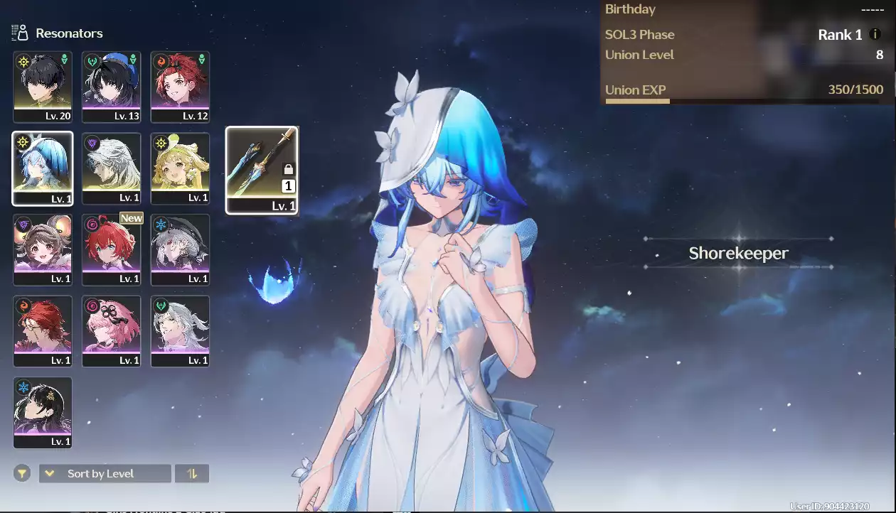 (SEA) UL8 Shorekeeper + Verina(Zin Map Zin Nhiệm Vụ)