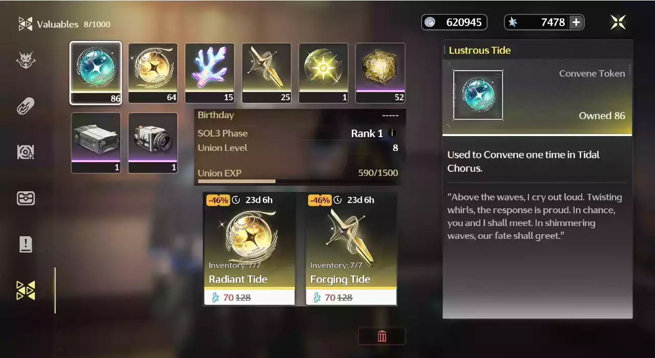 (SEA) UL8 ~150 Vé Limit(Nhận Full Quà) + ~80 Vé Thường = (Tổng 165-175 Roll Limit sau khi Roll và đổi San Hô)(Acc Zin Map, Zin Nhiệm Vụ)