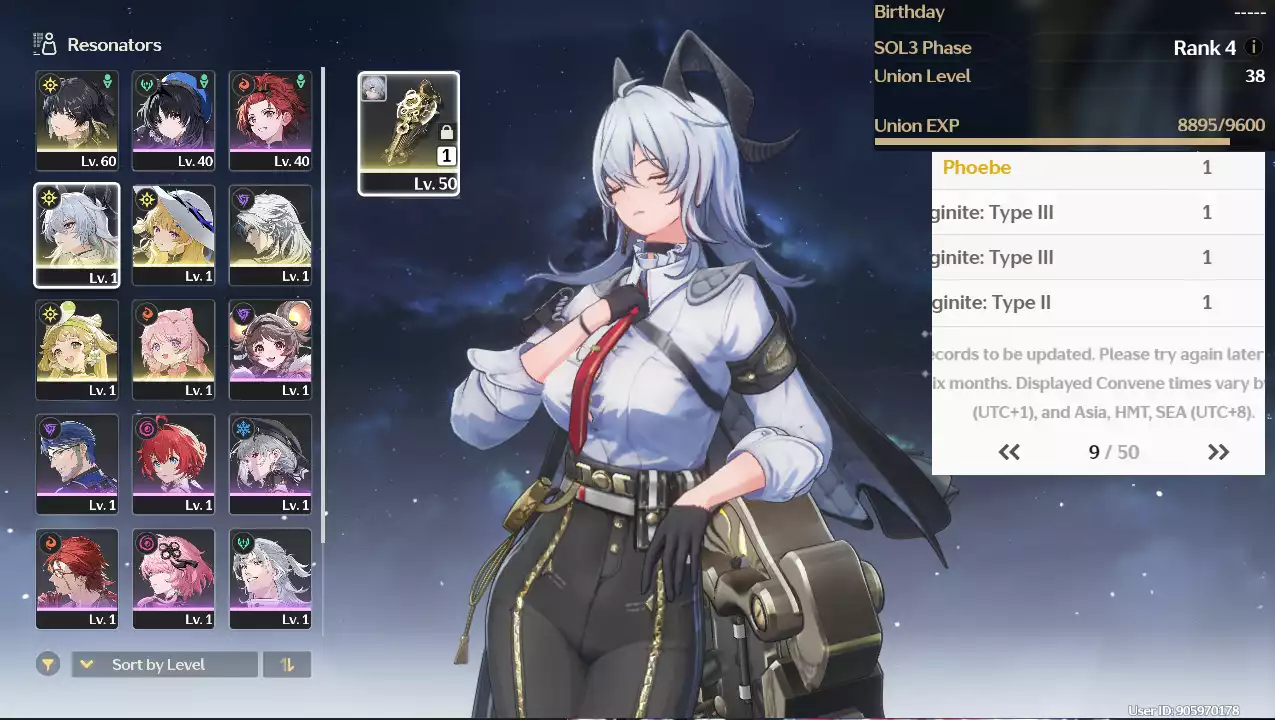 (SEA) UL34 Zani Trấn + Phoebe + Verina + Encore