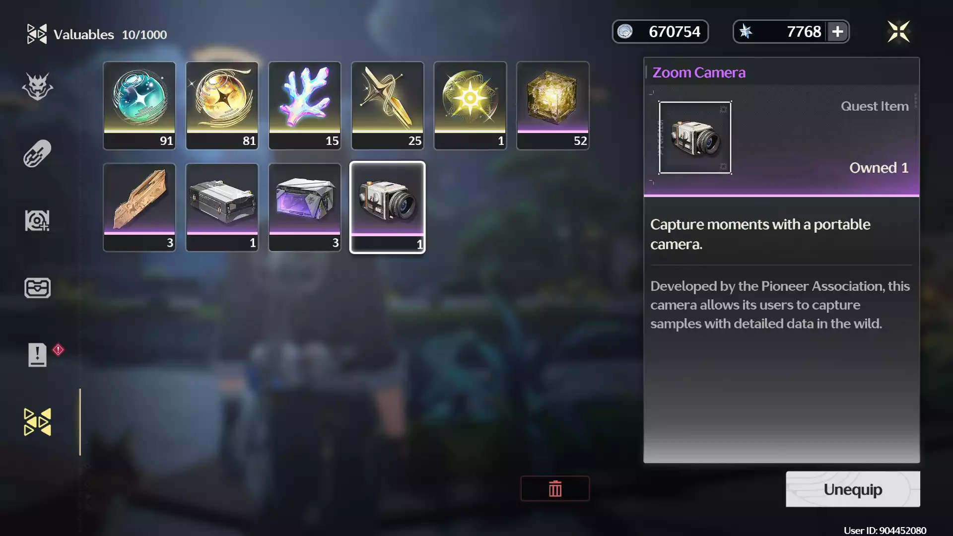 (SEA) UL8 - ACC REROLL UL THẤP CỰC HIẾM : ~8k Astrite + ~90 roll xanh + hơn 90 roll limit vàng + 25 roll vũ khí (BẢO HÀNH 24h LOGIN LẦN ĐẦU)