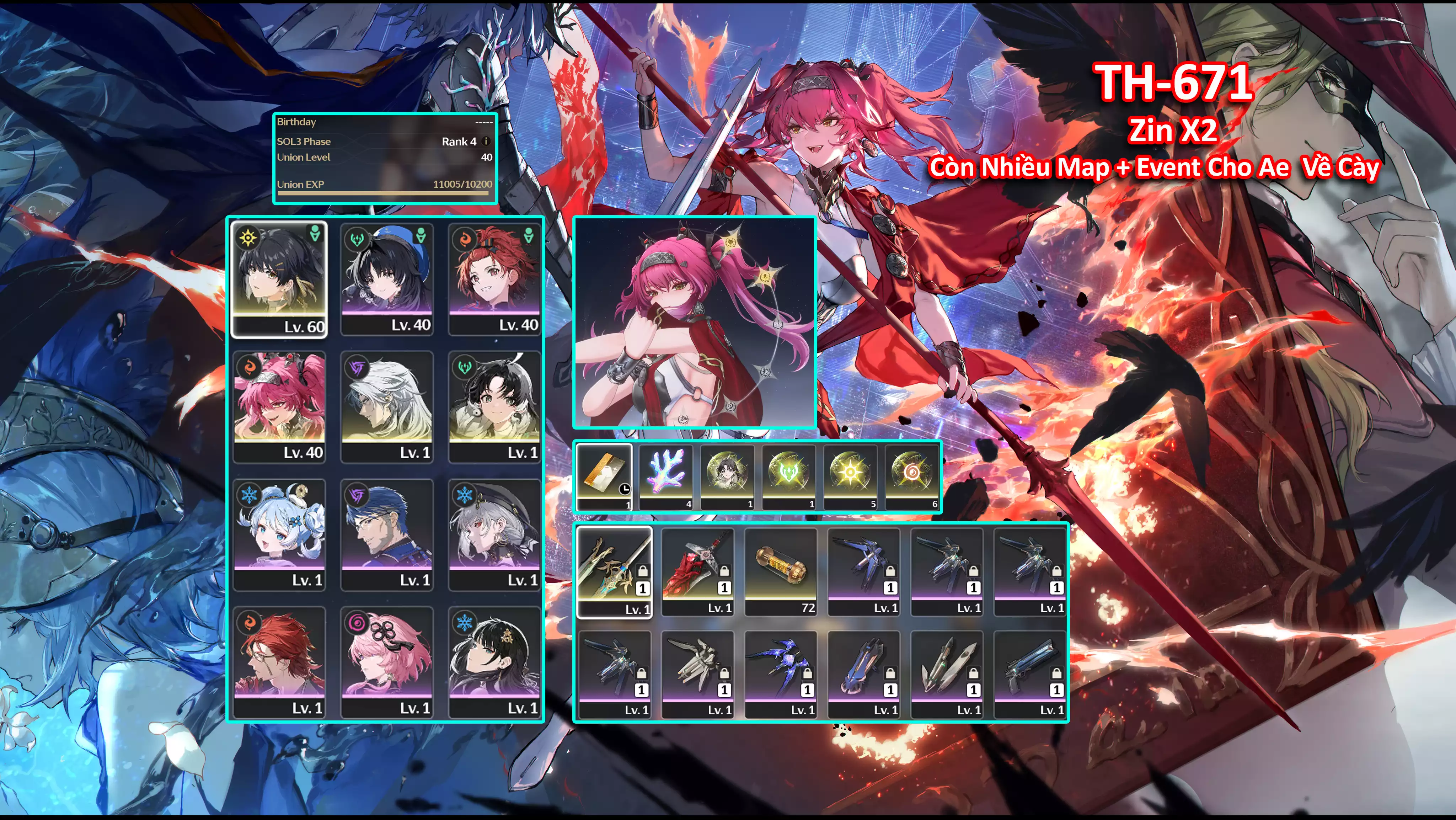 [Siêu Phẩm ] TH-671 Lupa C2r1 + Calracho + Jianxin C1