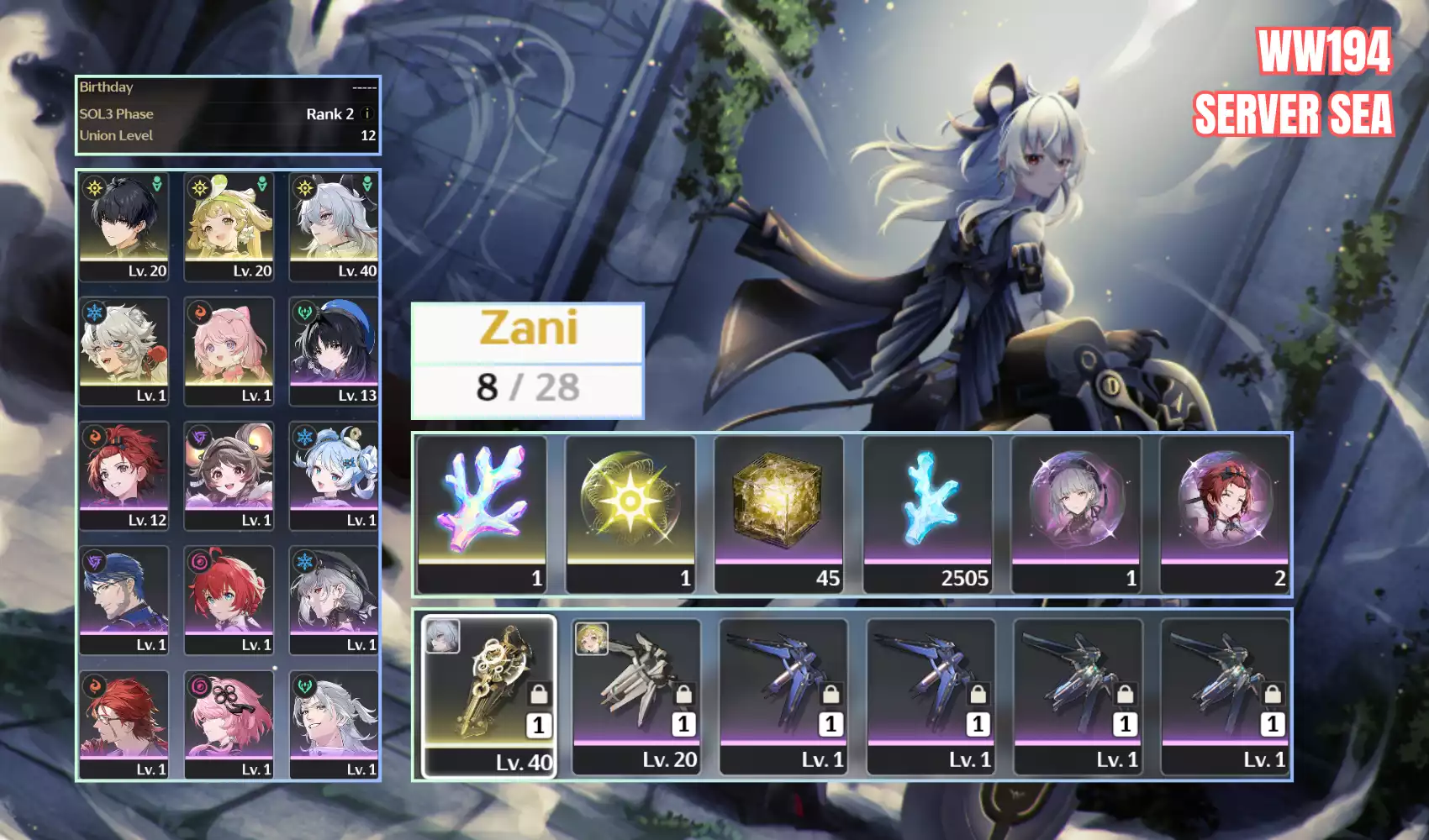 Zani trấn Verina Lingyang Encore acc starter siêu ngon