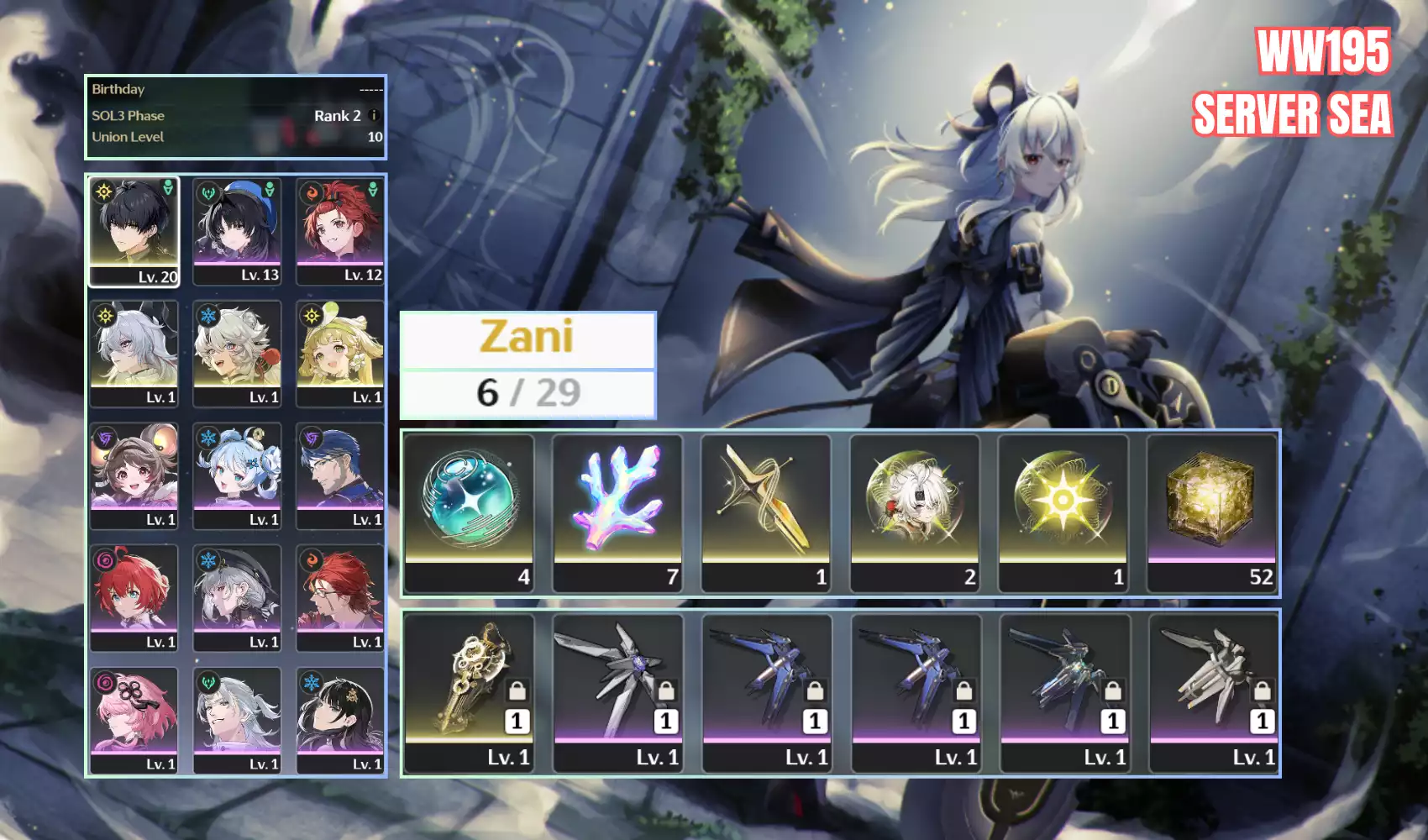 Zani trấn Lingyang Verina acc starter siêu ngon