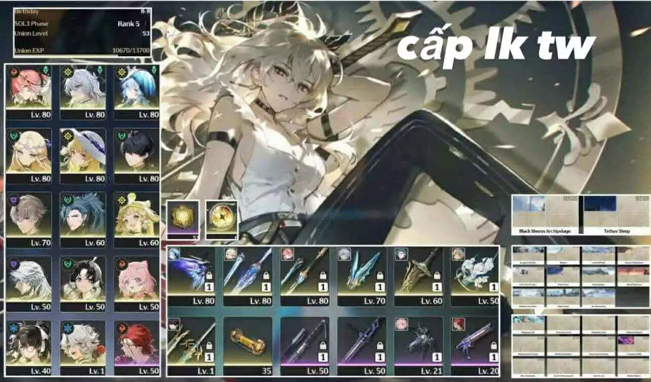 Acc VIP cấp lk X