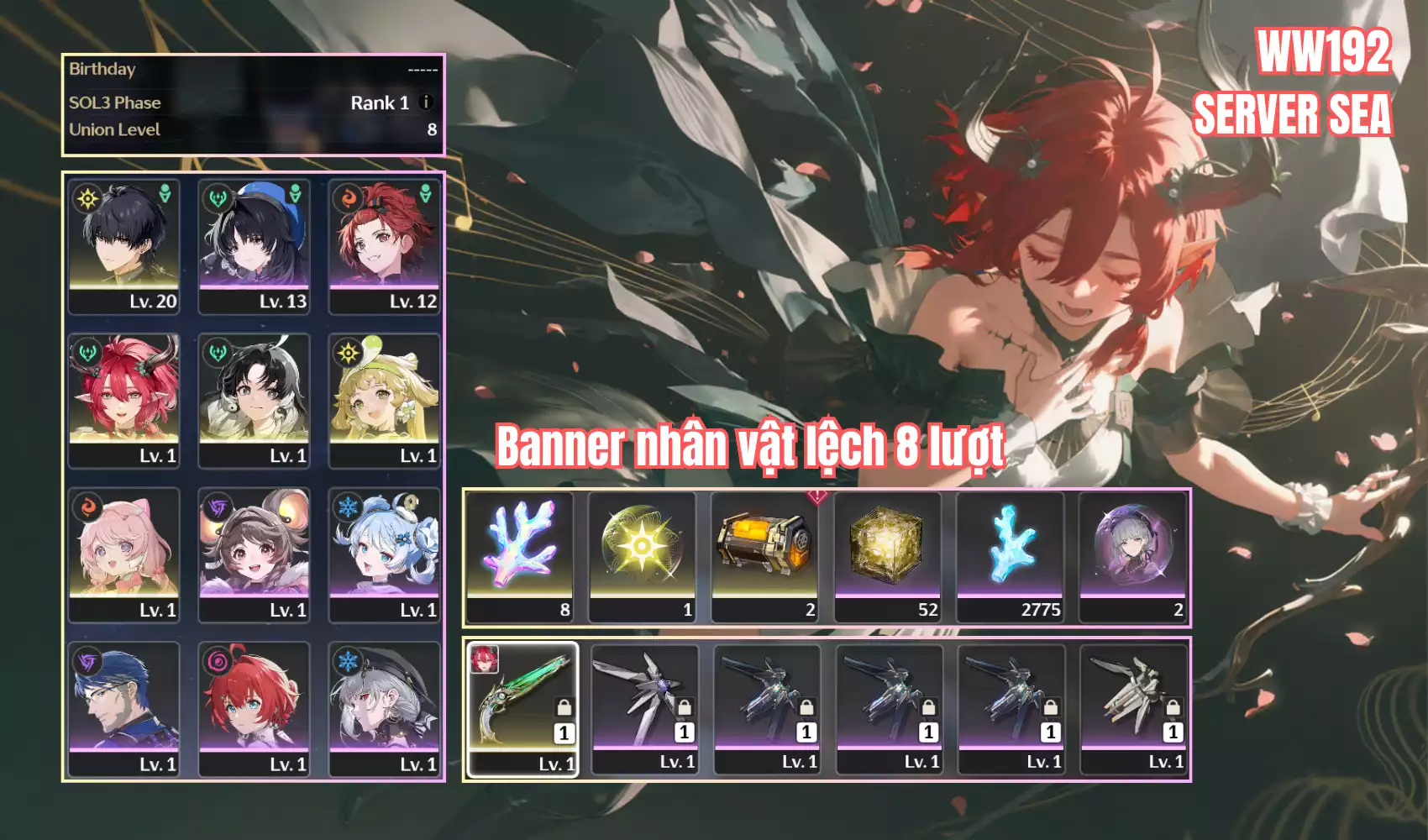 Ciaccona trấn Jianxin Verina Encore acc starter siêu ngon