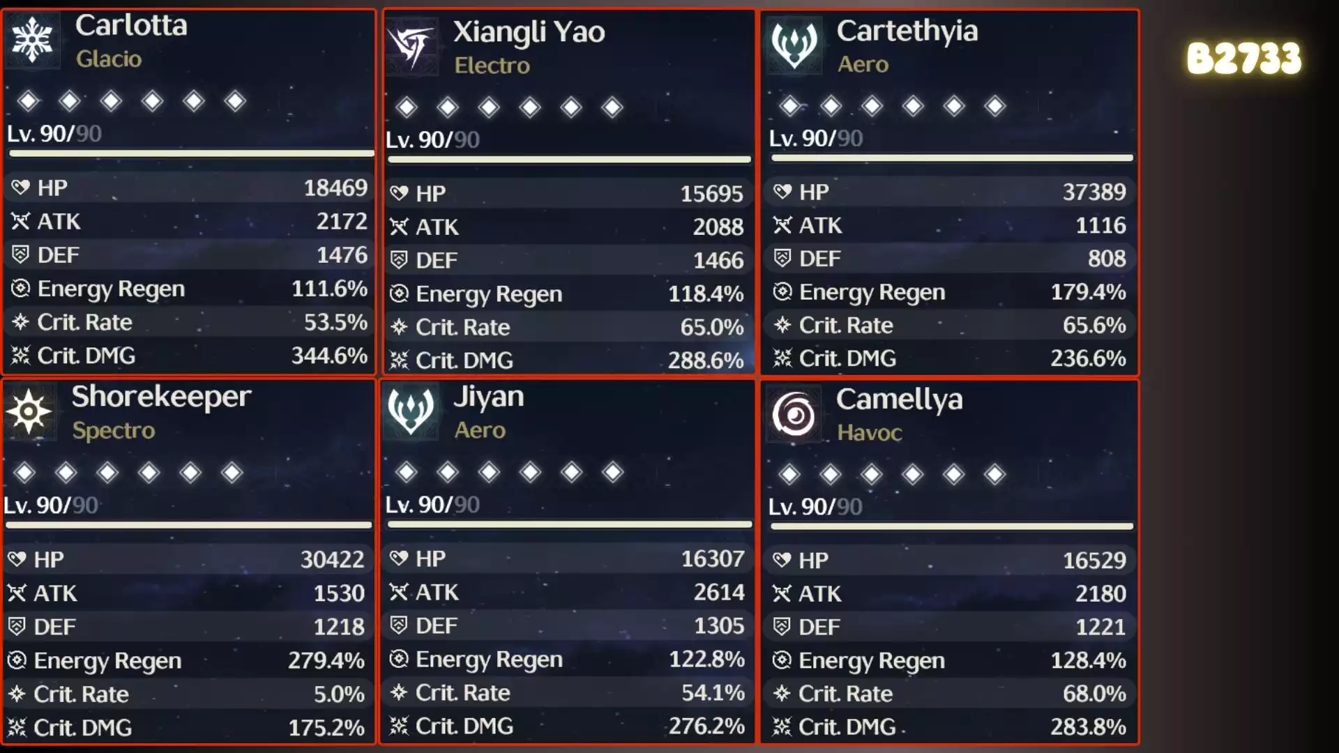 Ảnh (Đã Có Khách Cọc)Jinhsi Rc6s3 Và Những Char Vip