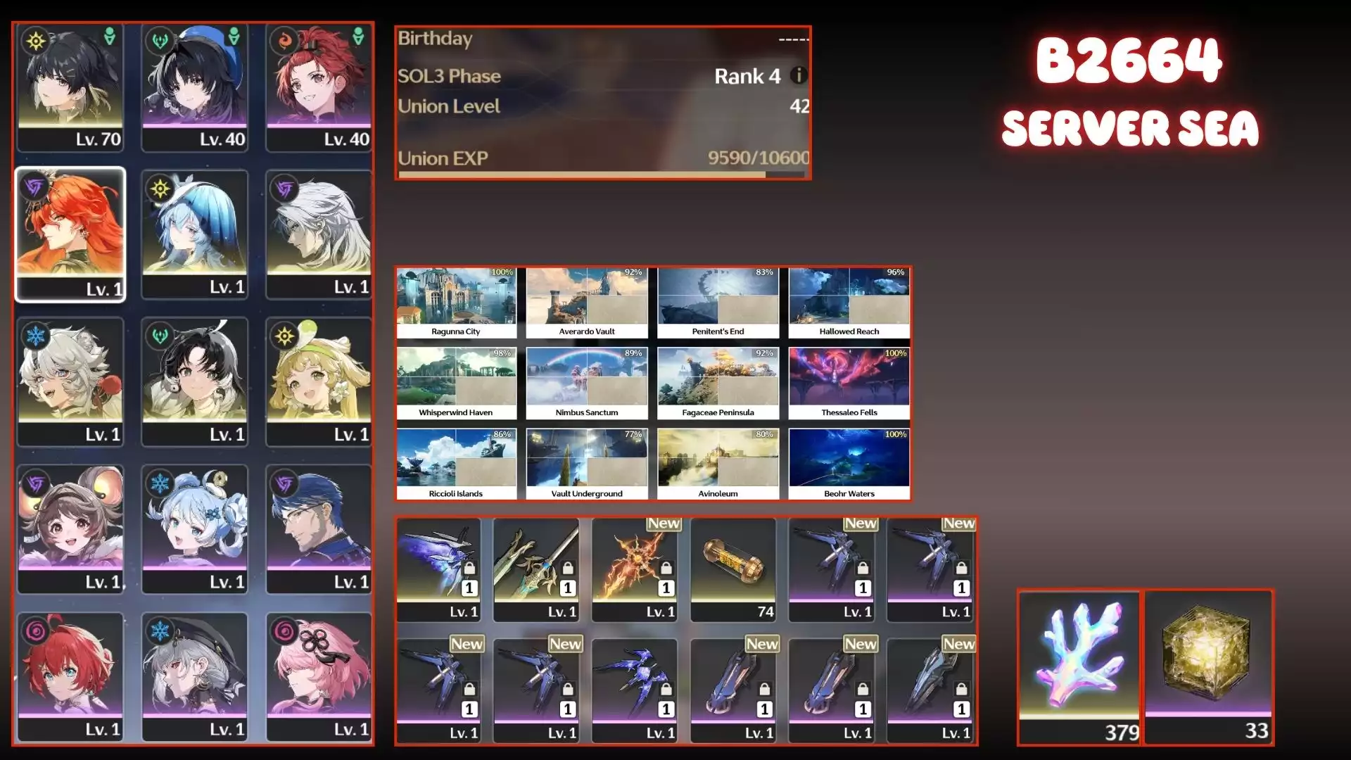 ACC VIP SIÊU NGON DƯ NHIỀU SAN HÔ