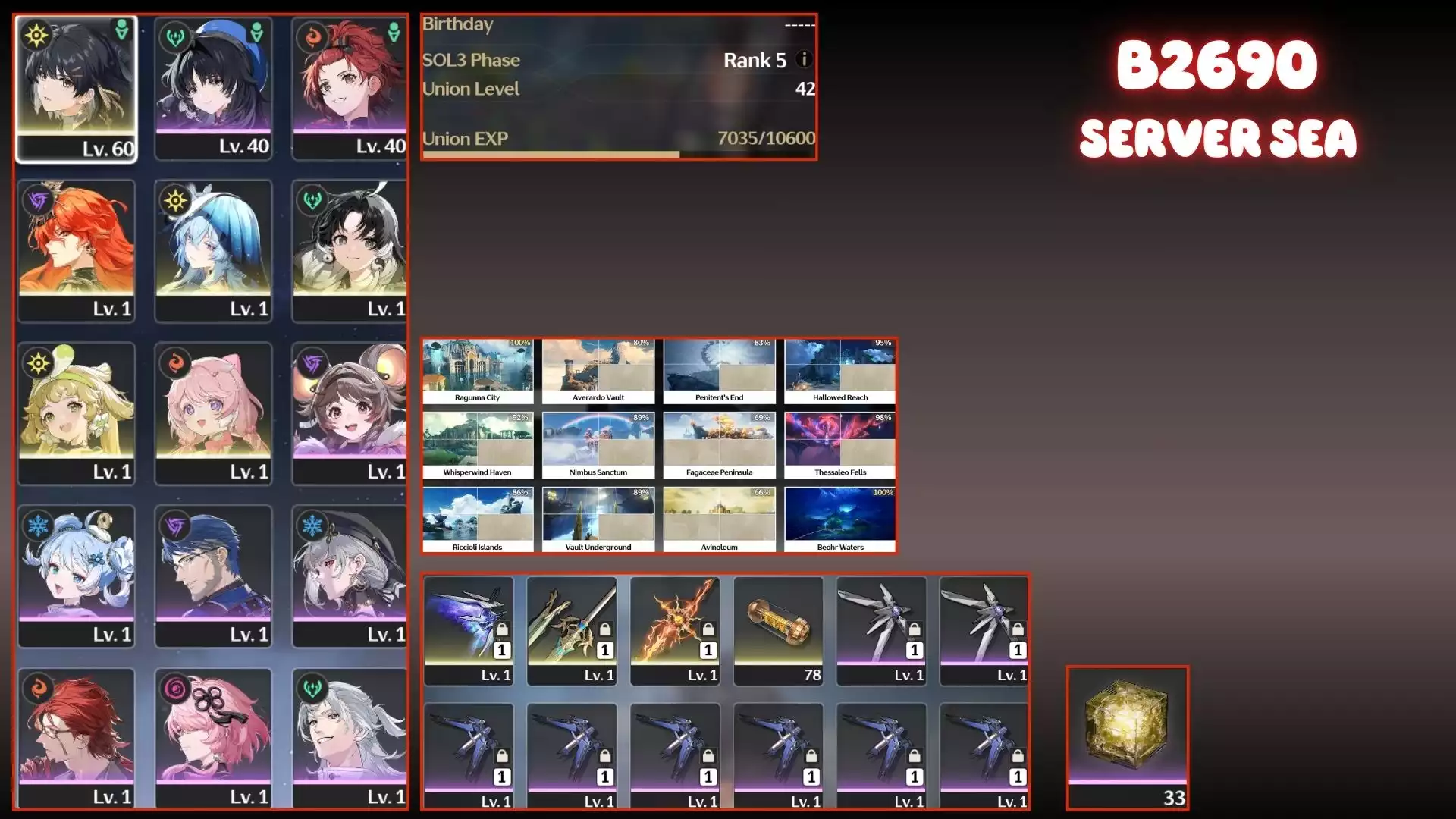 Augusta Trấn, Shore Trấn