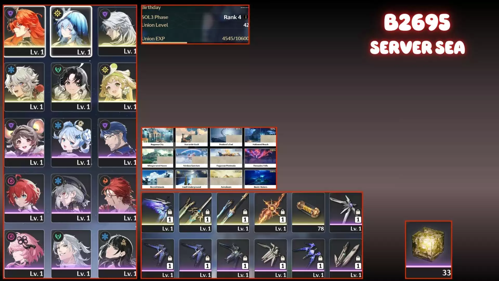 Augusta Trấn, Shore Trấn