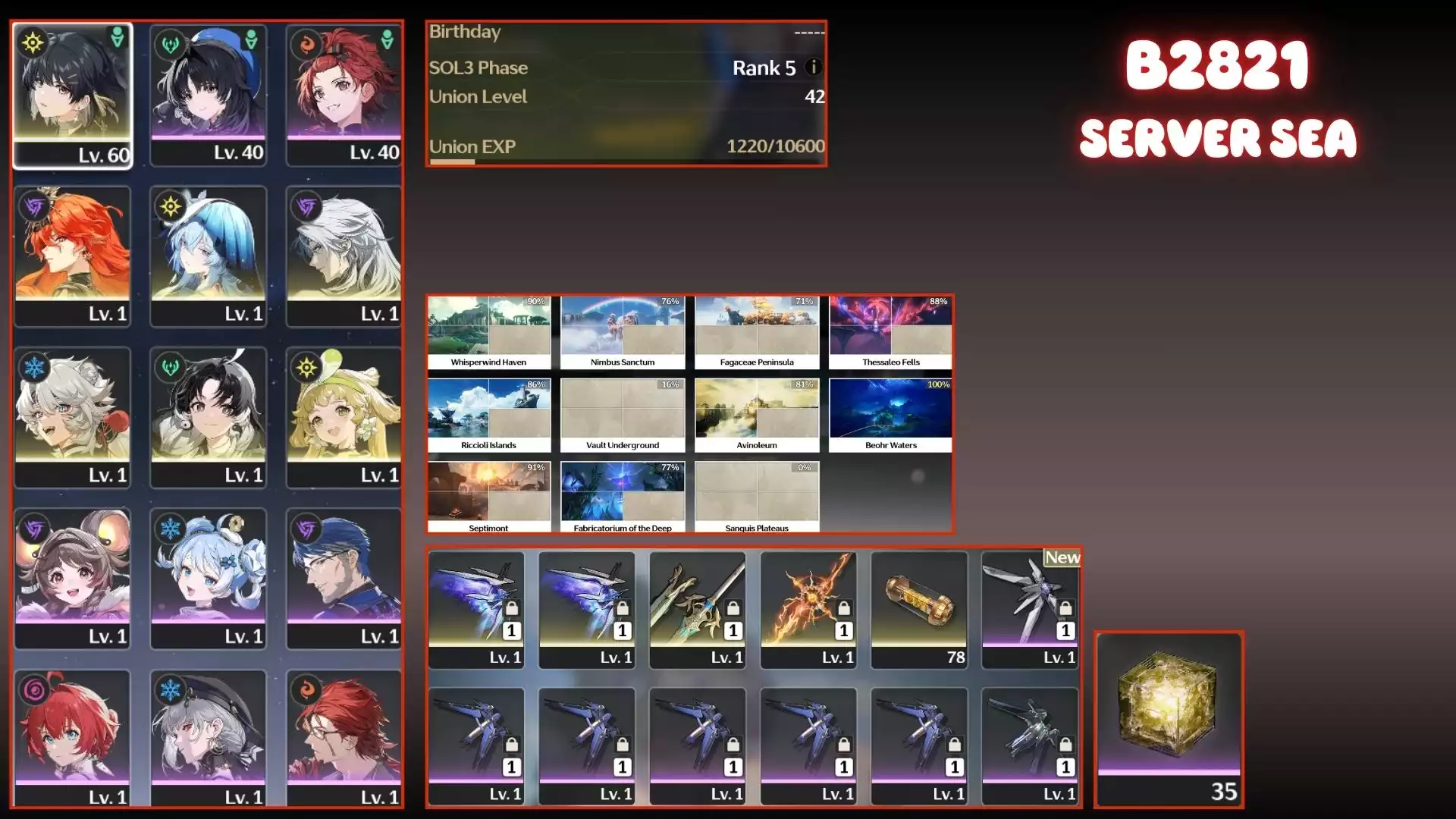 Augusta Trấn, Shore Trấn