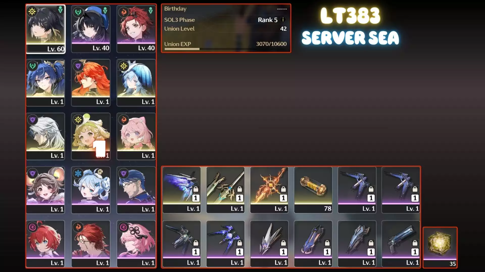 Augusta Trấn, Iuno, Shore Trấn