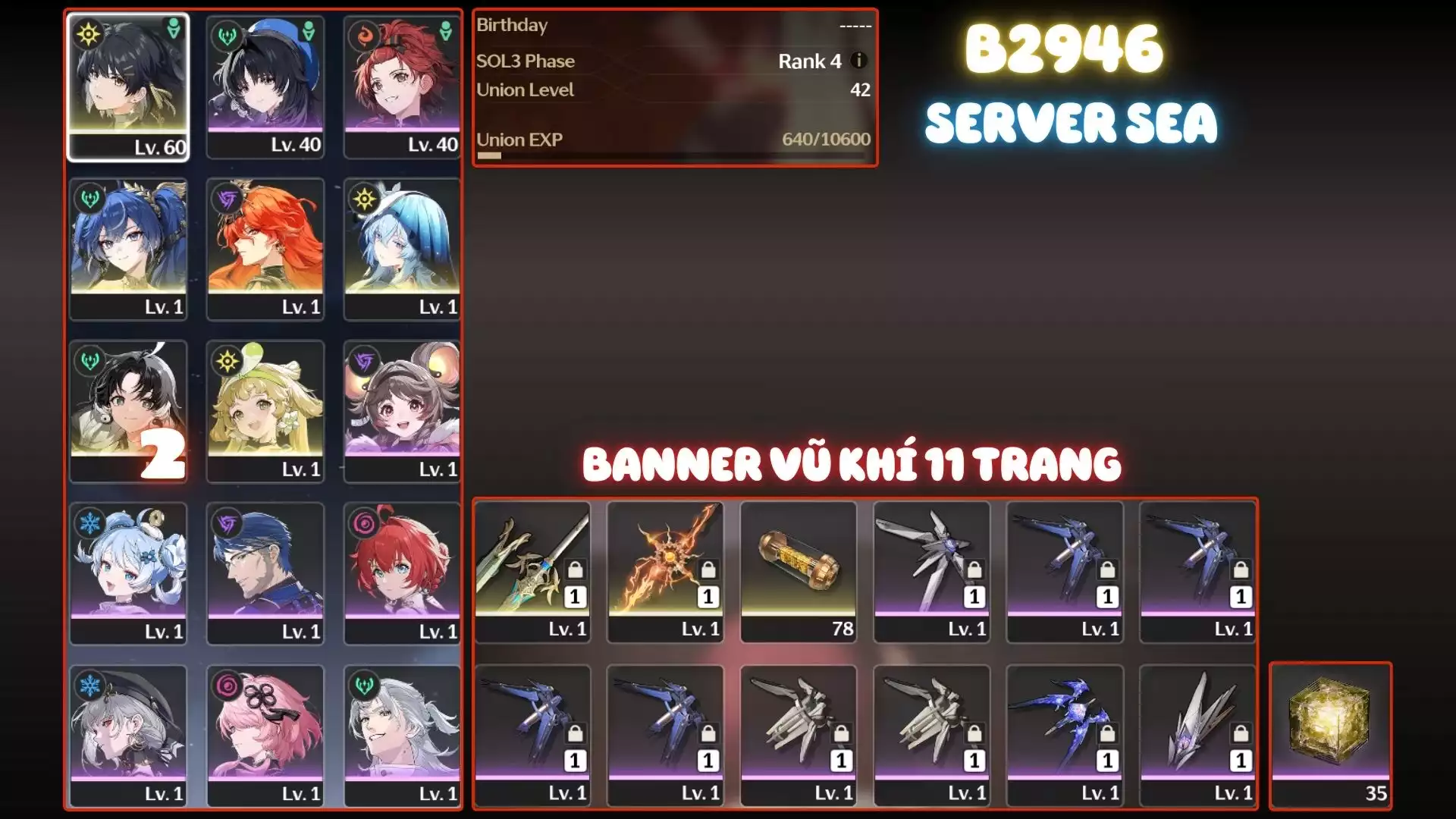 Augusta Trấn, Iuno, Shore