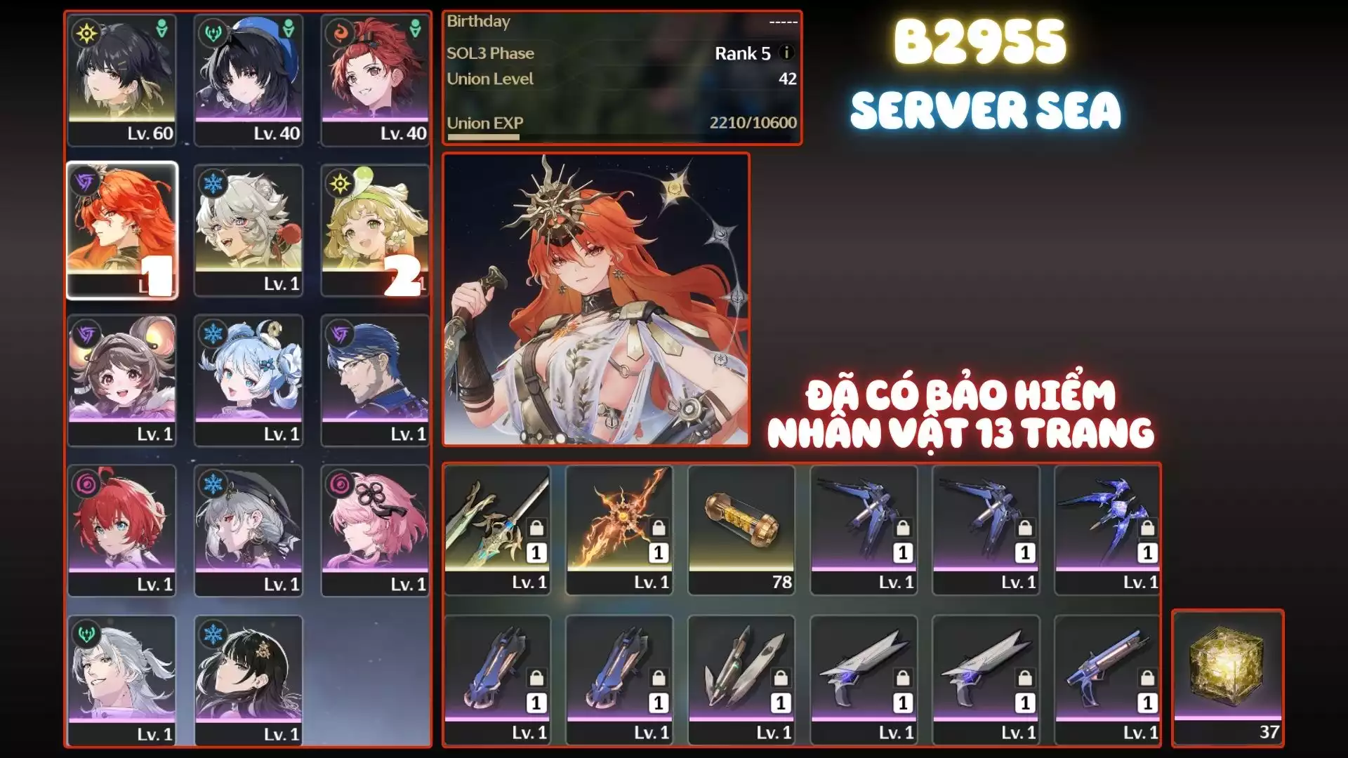 Augusta Rc1s1, Bảo Hiểm Chuẩn Bị Nổ