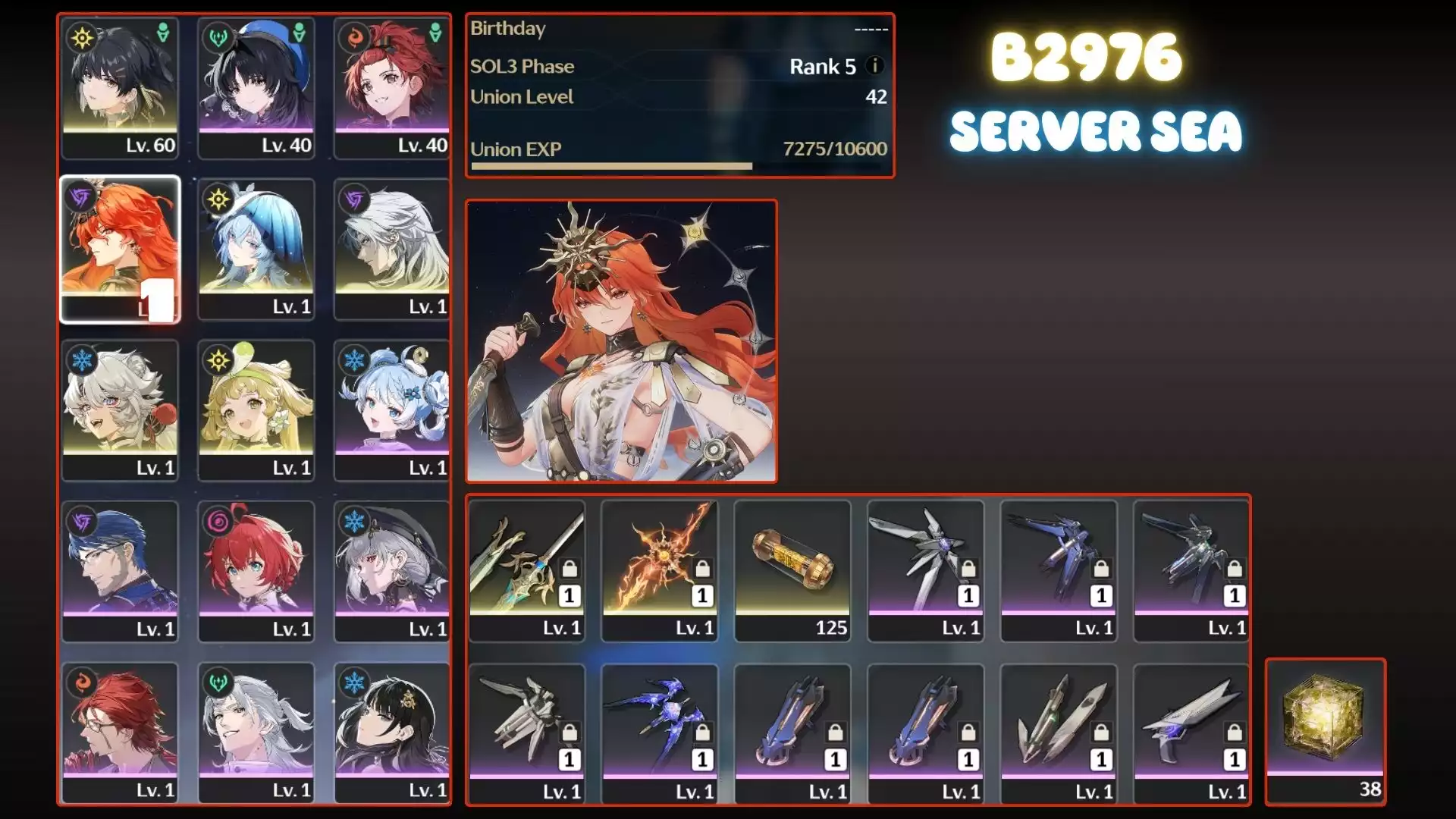 Augusta Rc1s1, Shore