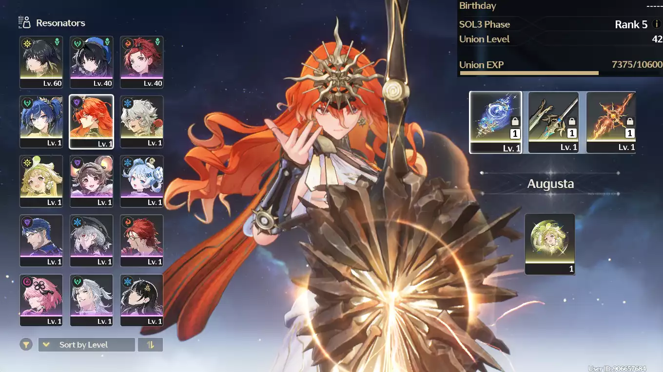 (SEA) UL42 Augusta Trấn + Iuno Trấn + Verina RC1