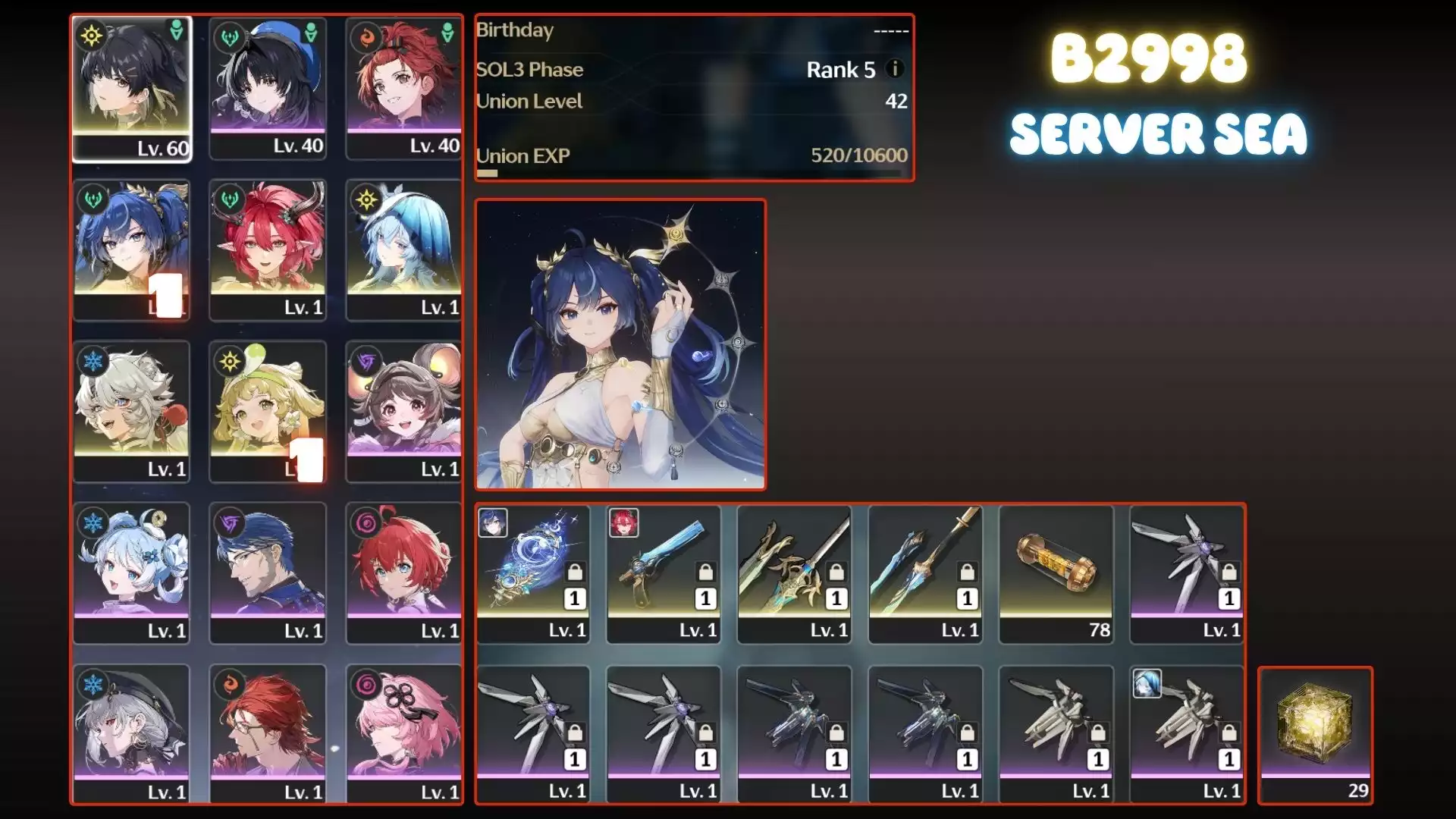 Iuno Rc1s1, Ciaccona, Shore