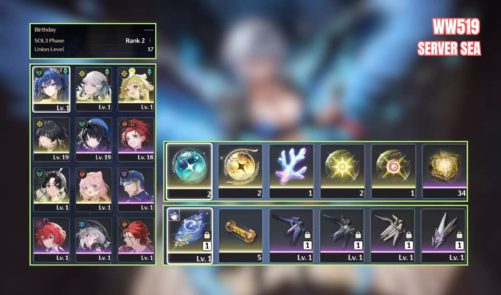 UL thấp siêu ngon Iuno trấn Jinhsi