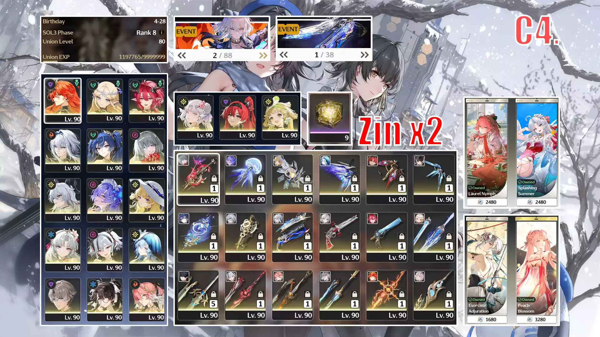 [Die lk] Acc siêu vip full skin hiện tại