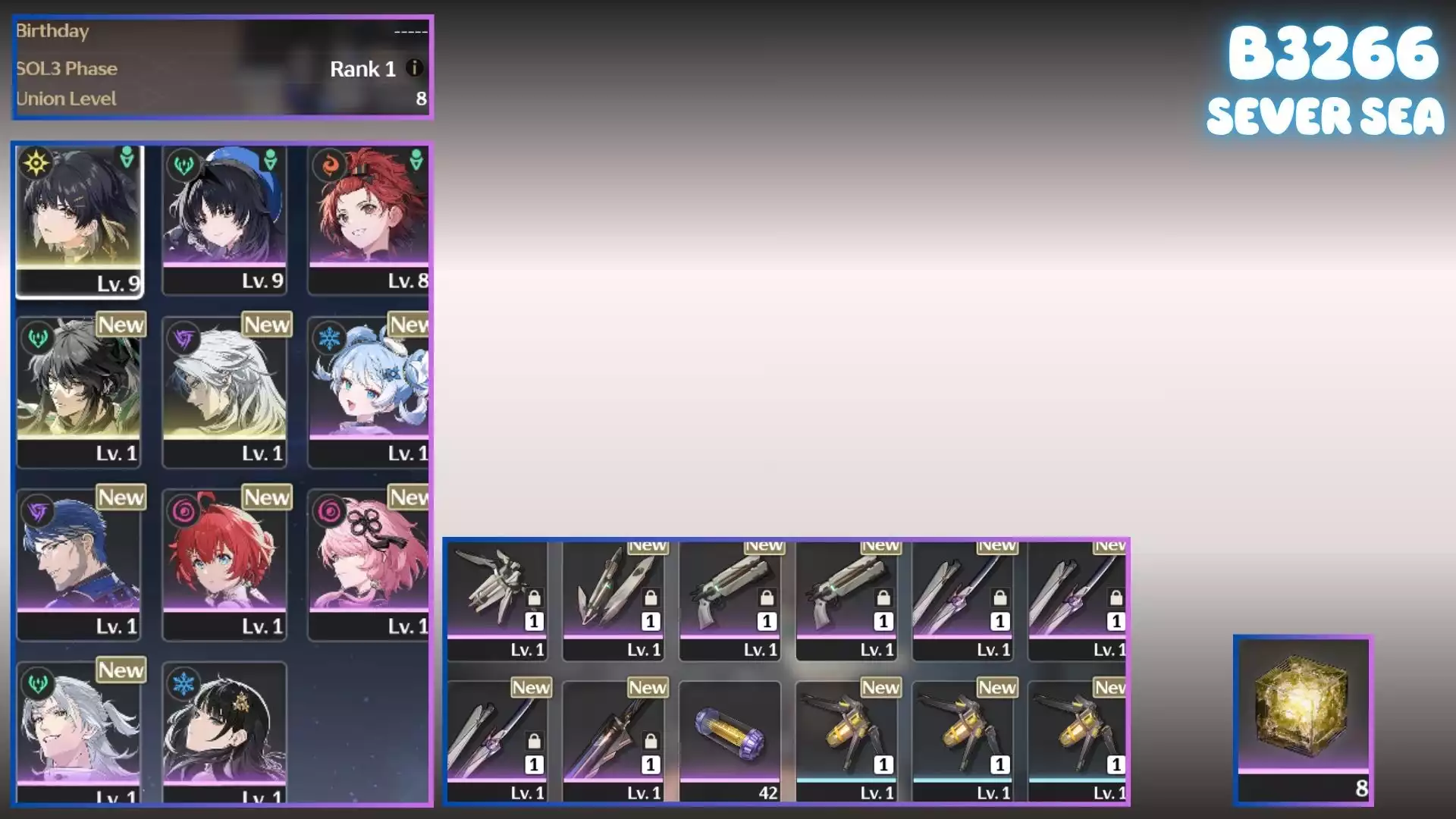 Acc Khởi Đầu Qiuyan UL Thấp Map Zin