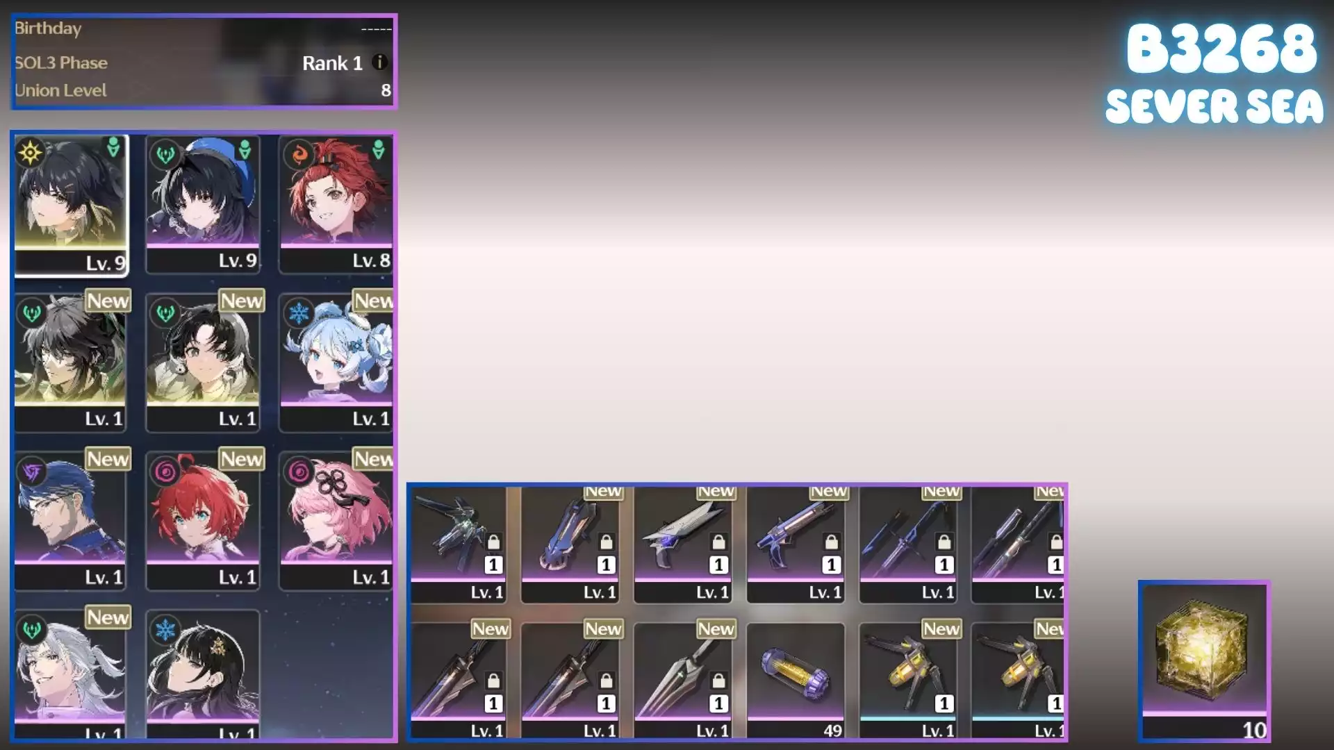 Acc Khởi Đầu Qiuyan UL Thấp Map Zin