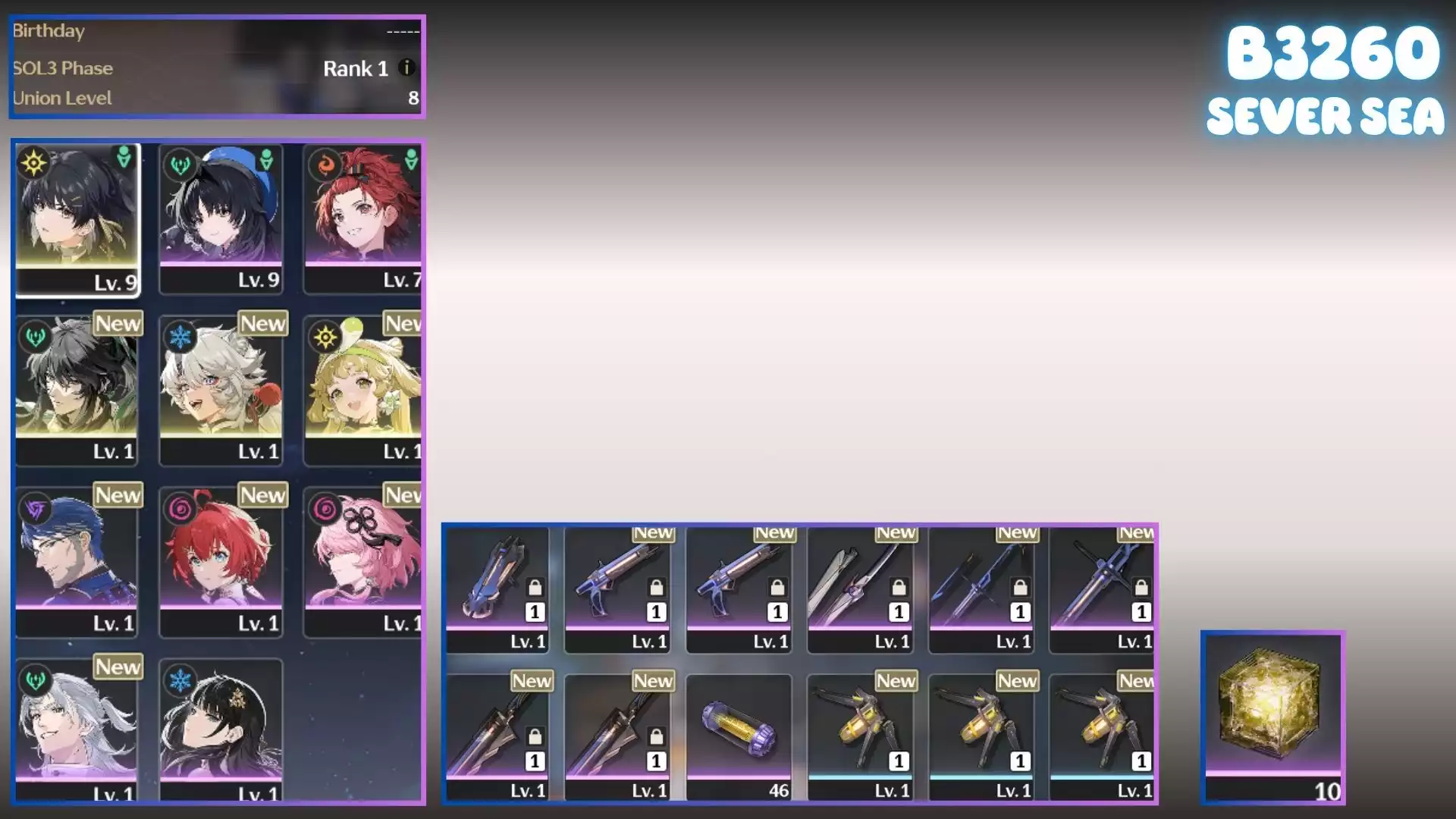 Acc Khởi Đầu Qiuyan UL Thấp Map Zin