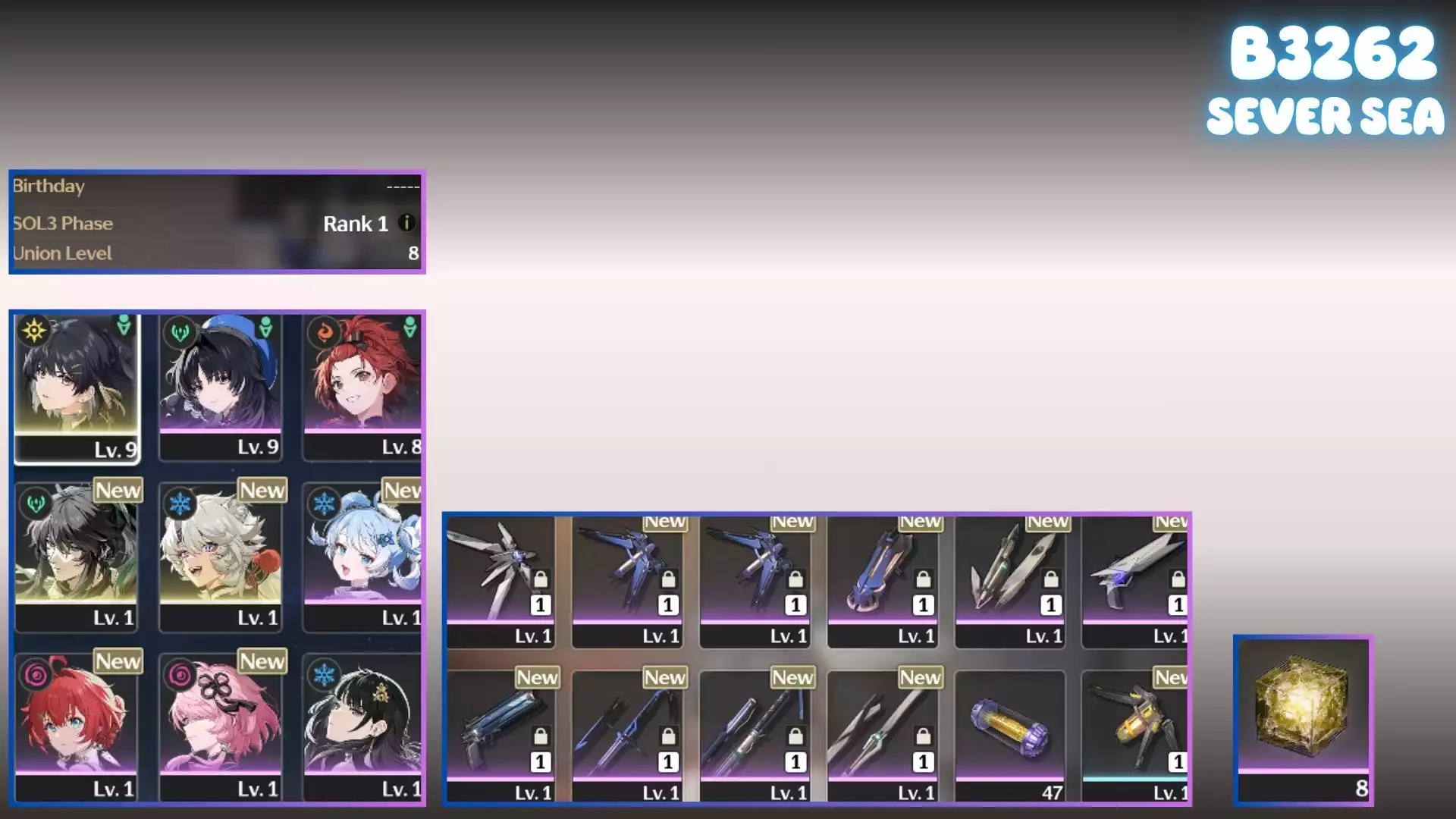 Acc Khởi Đầu Qiuyan UL Thấp Map Zin