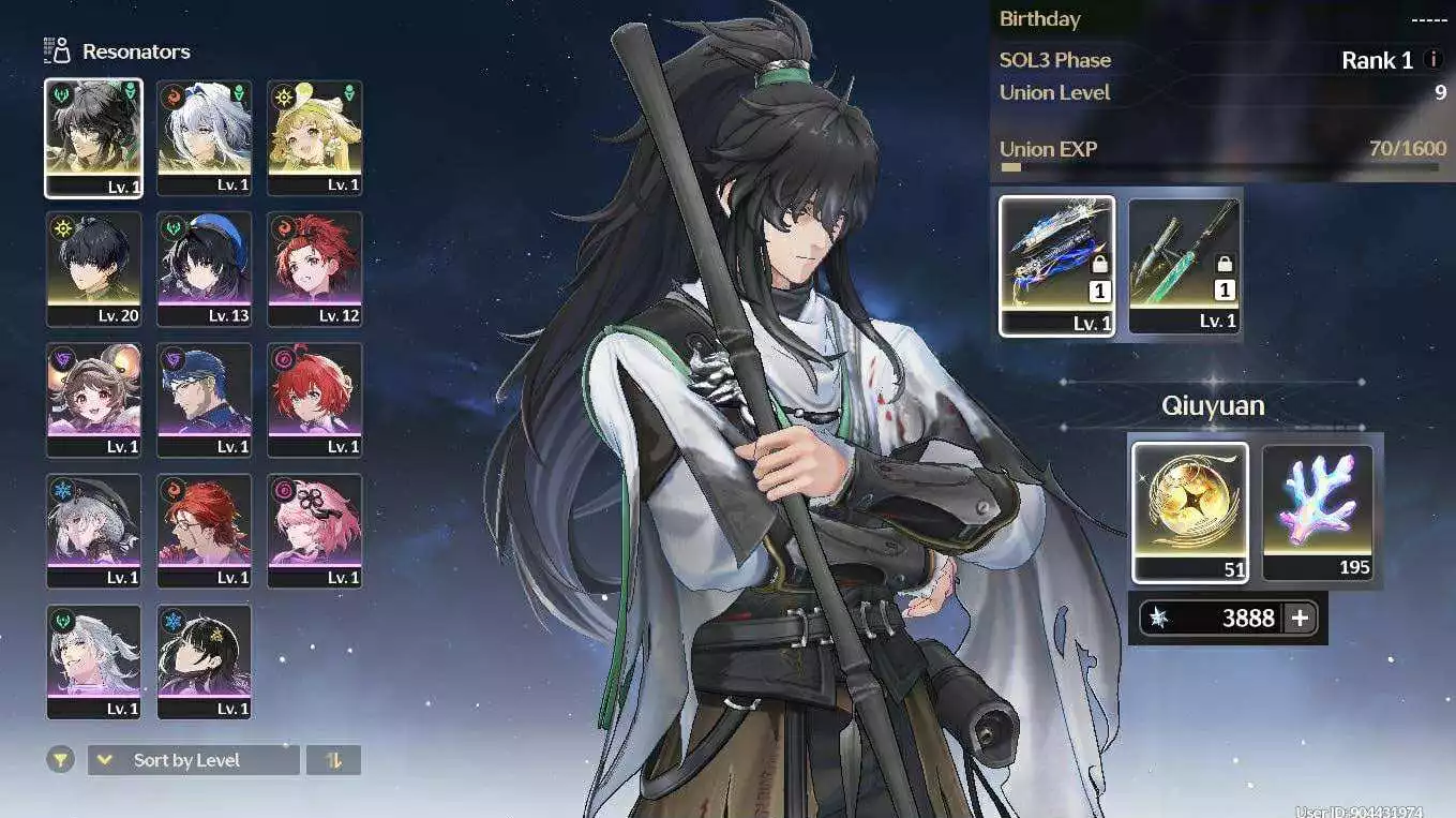 (SEA) UL8 Galbrena Trấn + Qiuyuan Trấn + 100 vé +Verina