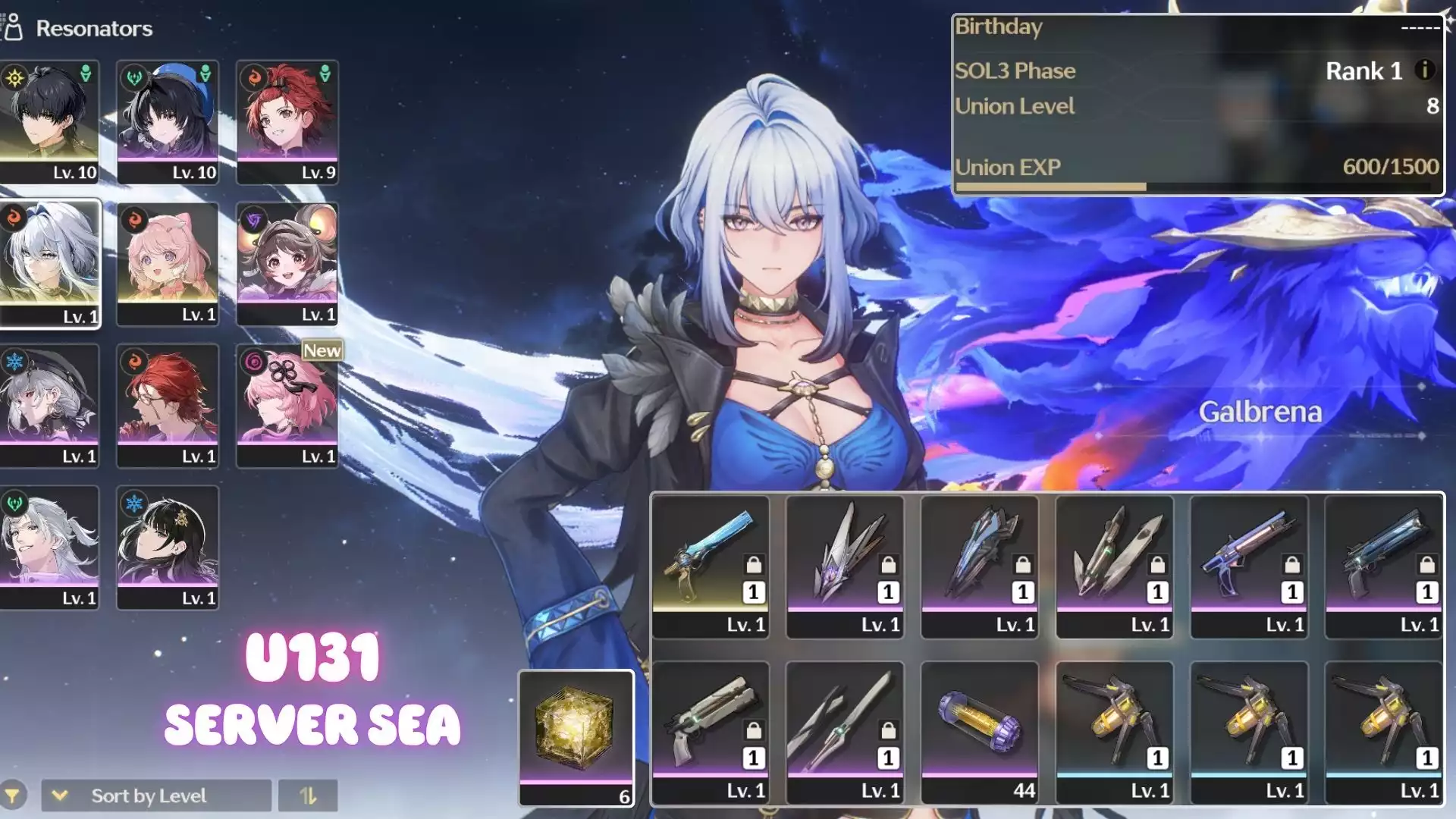 Acc Khởi Đầu Có Galbrena