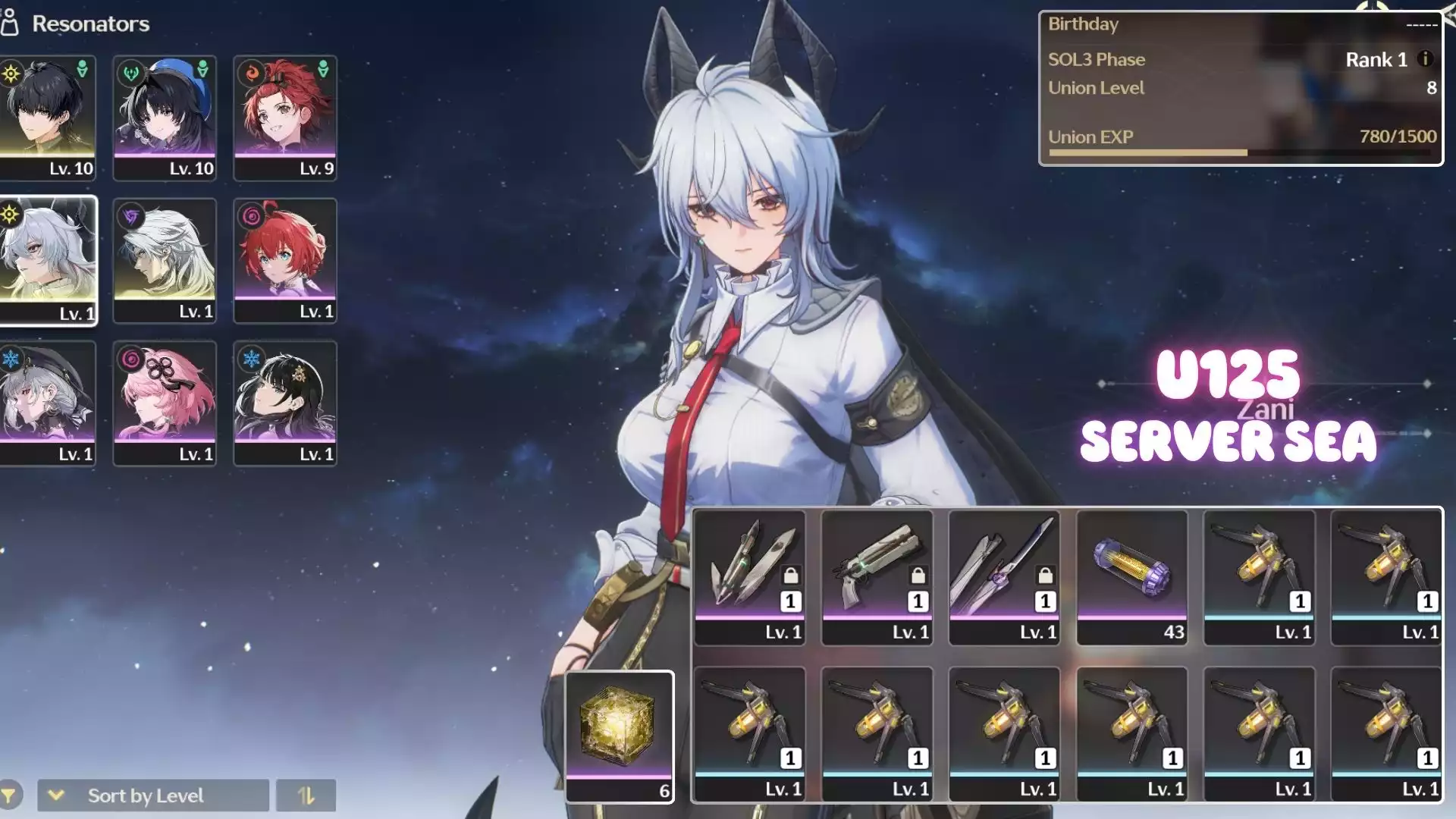 Acc Khởi Đầu Có Zani