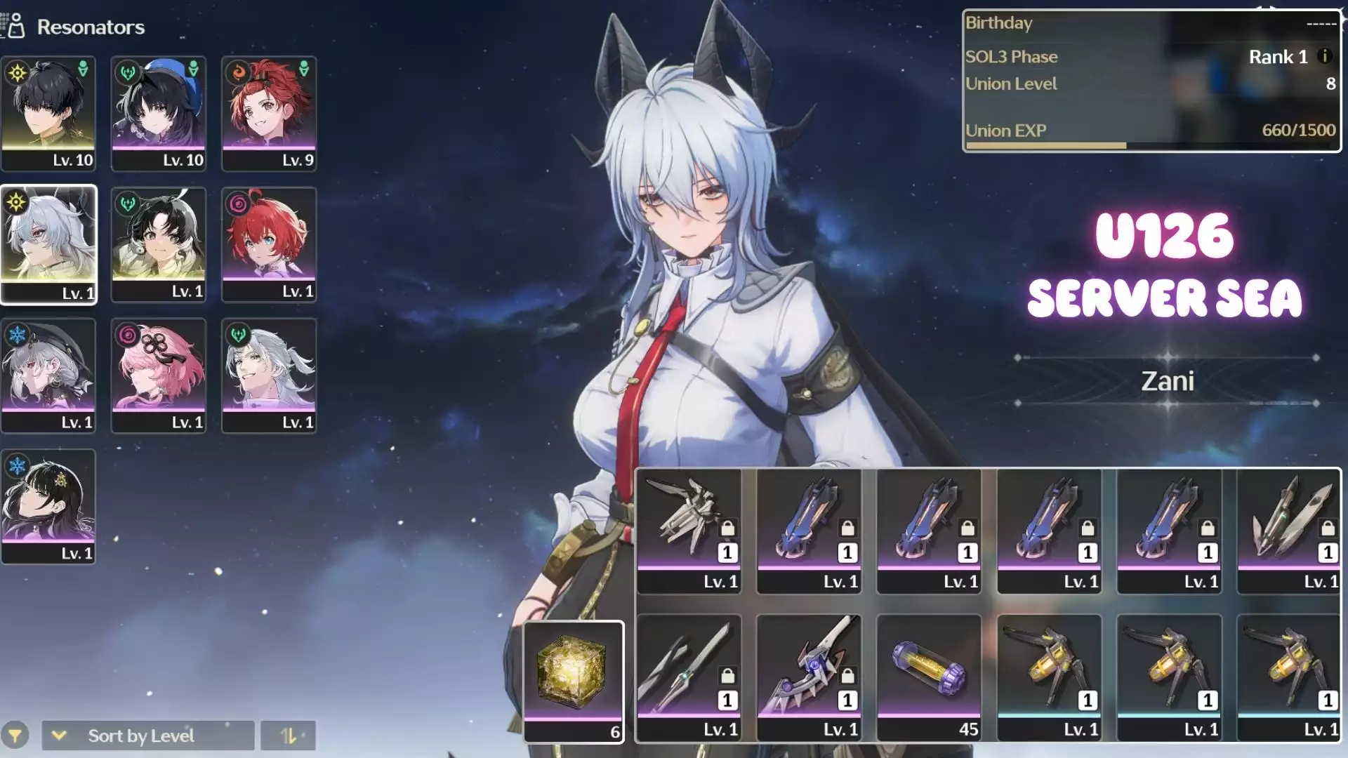 Acc Khởi Đầu Có Zani