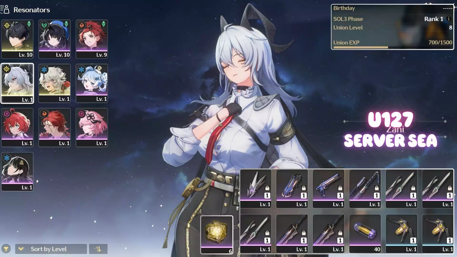 Acc Khởi Đầu Có Zani