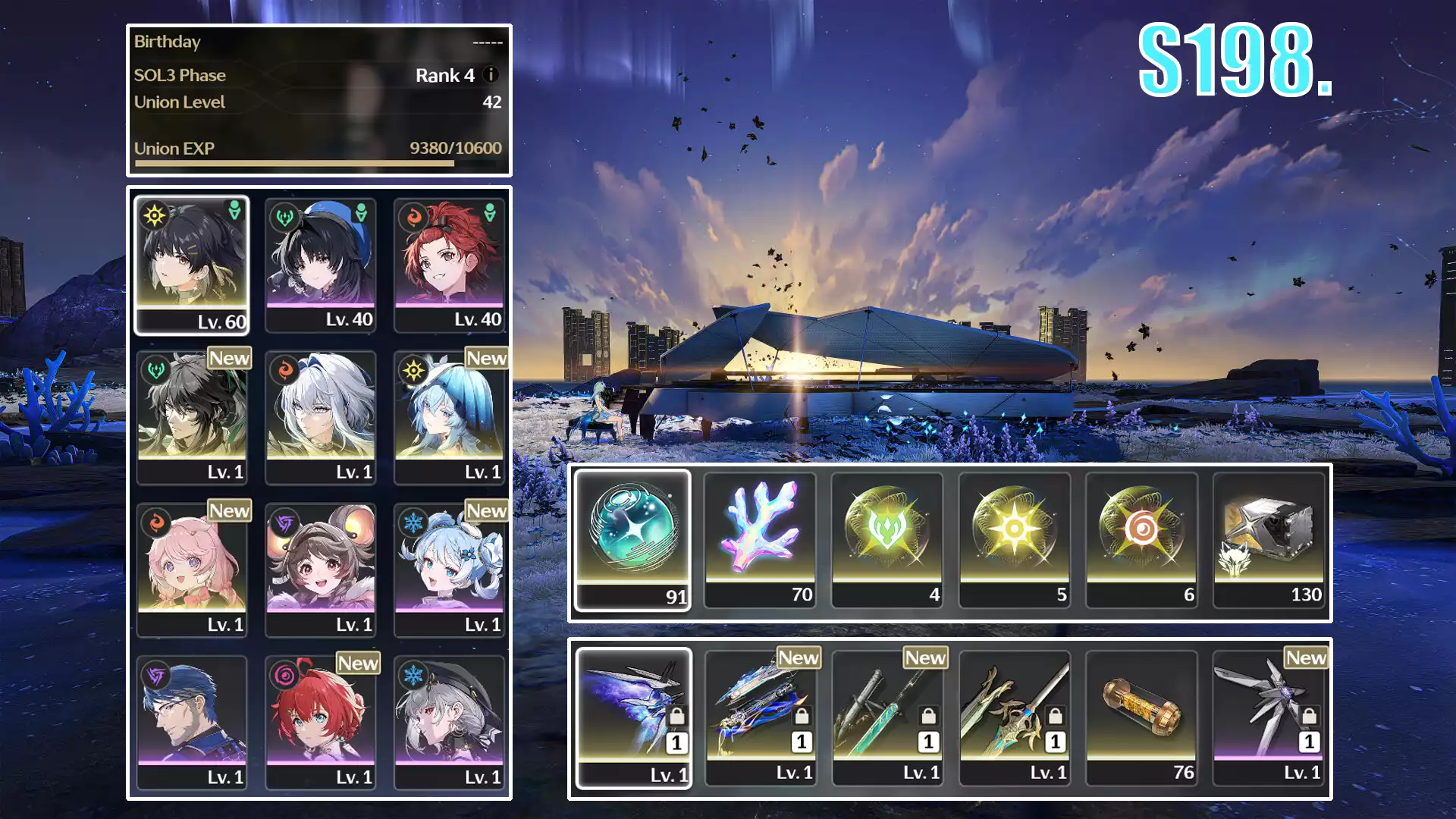 Galbrena trấn + Qiuyuan trấn + Shorekeeper trấn