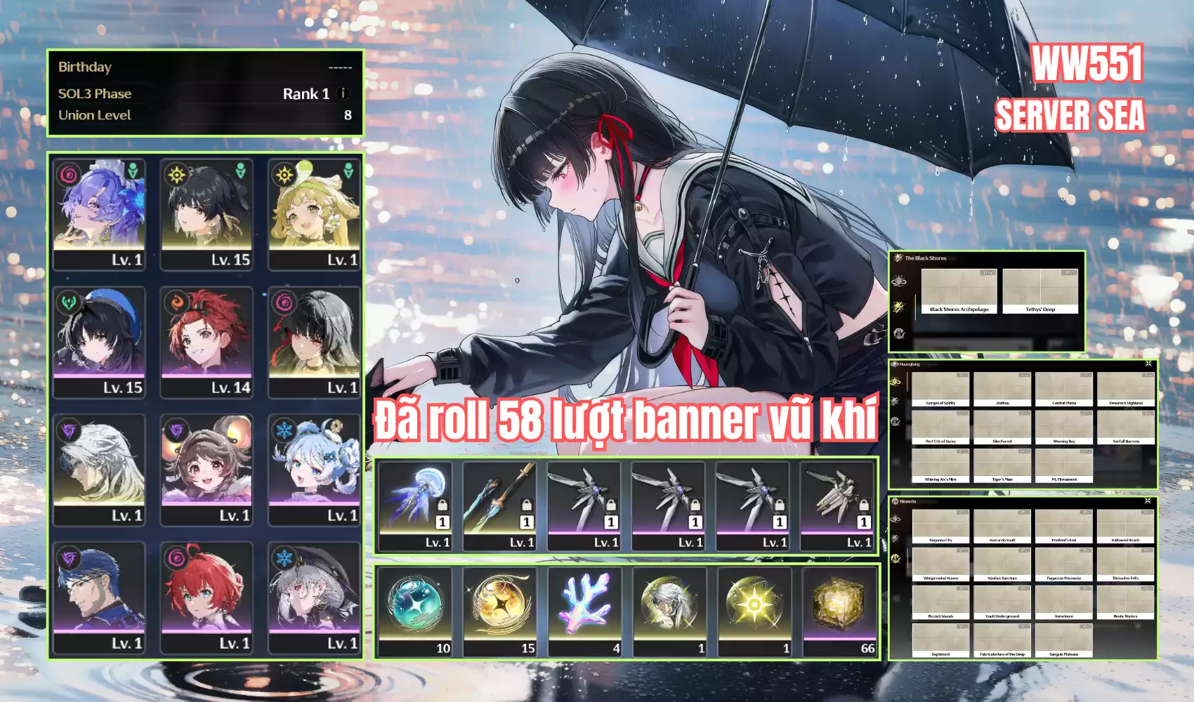 Siêu phẩm UL thấp Zinmap siêu vip Chisa Cantarella trấn Main trấn