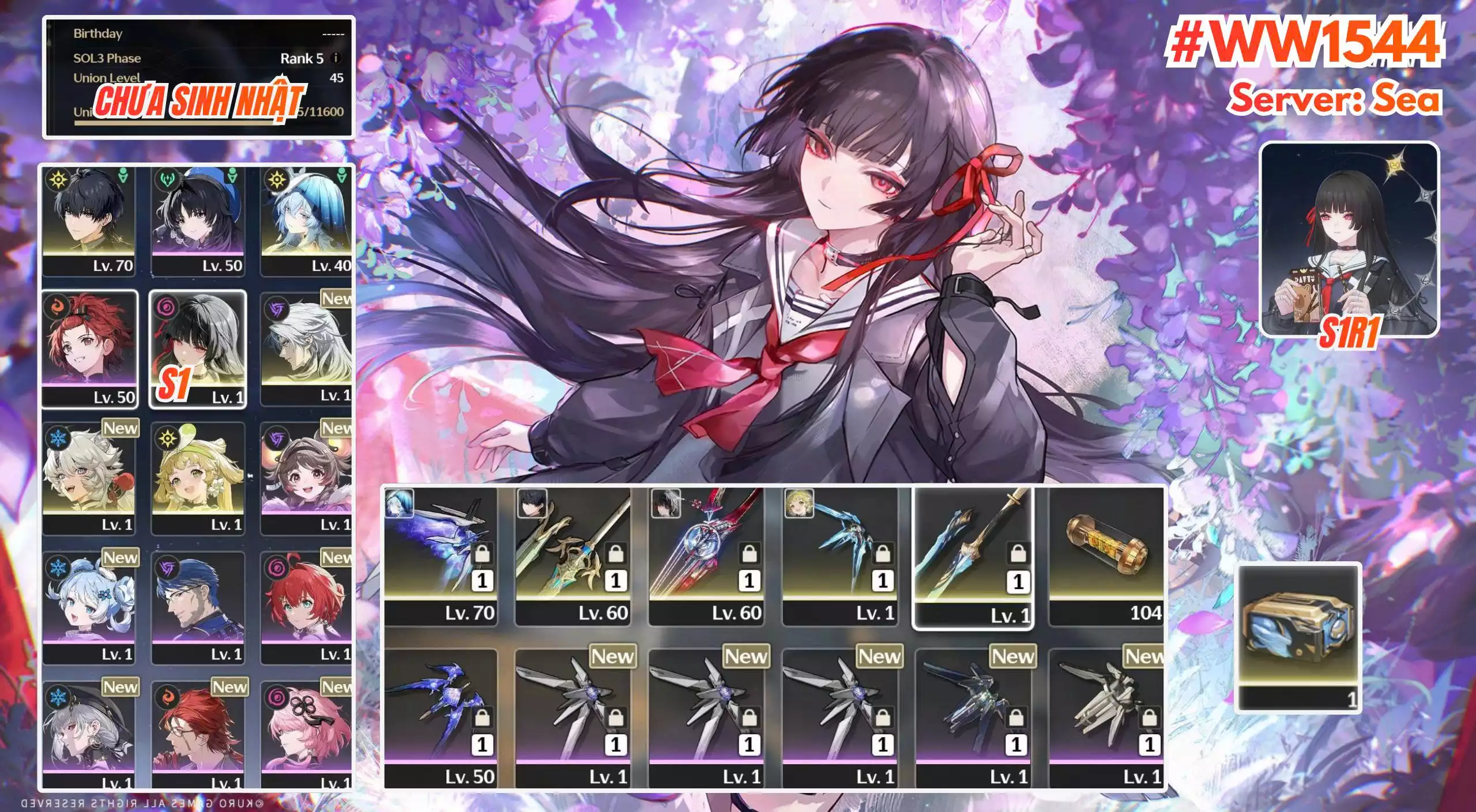 [ ACC VIP ] WW1544 Chisa R1A1 + Shoe R0A1