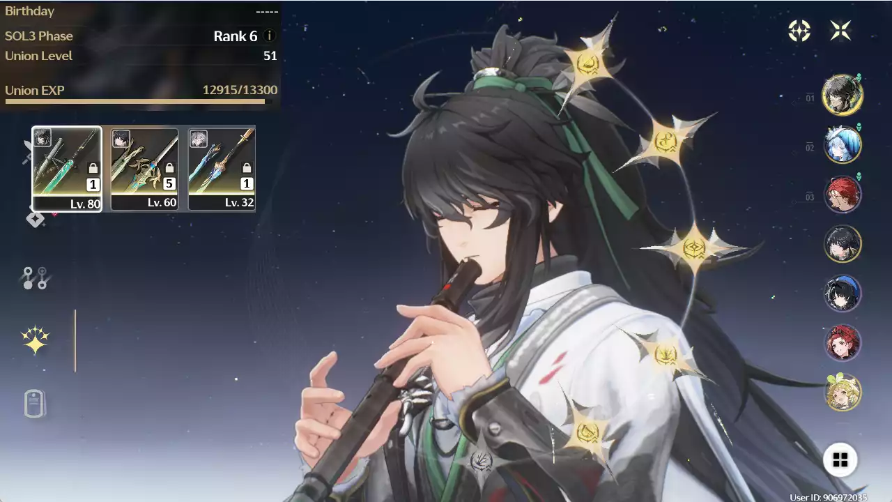 (SEA) Ul 40 Qiuyuan RC5 Trấn + Shorekeeper + Verina