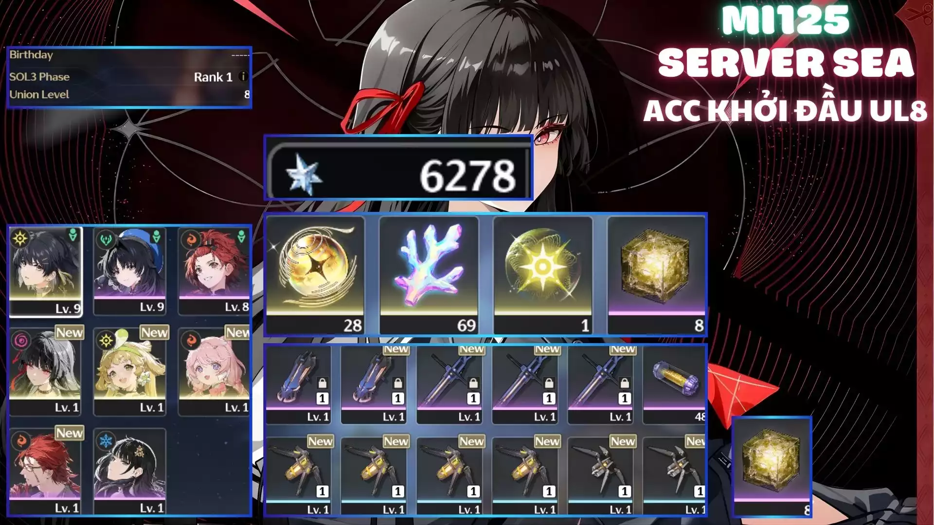 Chisa UL Thấp Map Zin (Dư Nhiều Đá)