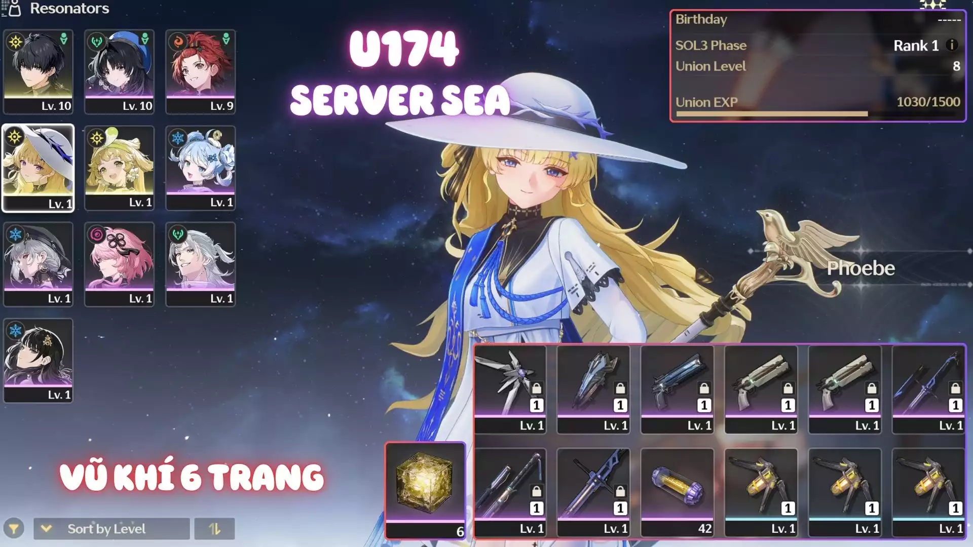 Acc Khởi Đầu Có Phoebe