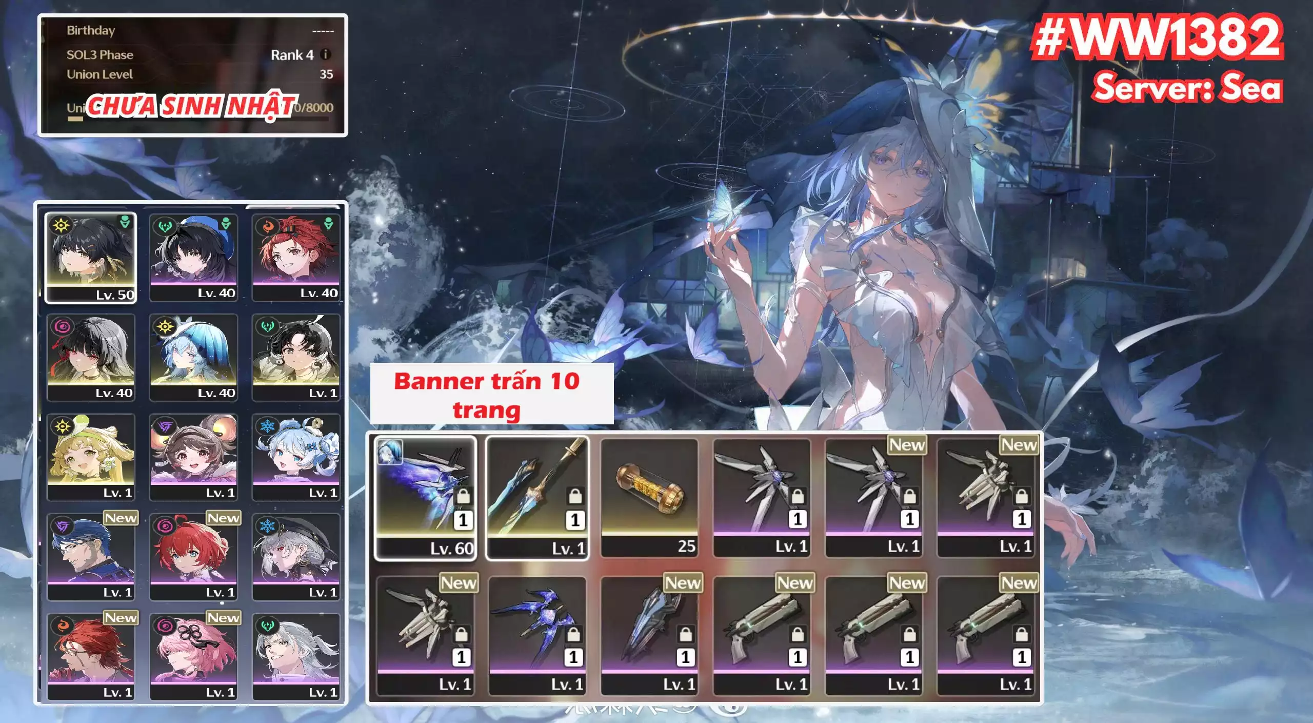 [ ACC VIP ] WW1382 Shoe Trấn + Chisa