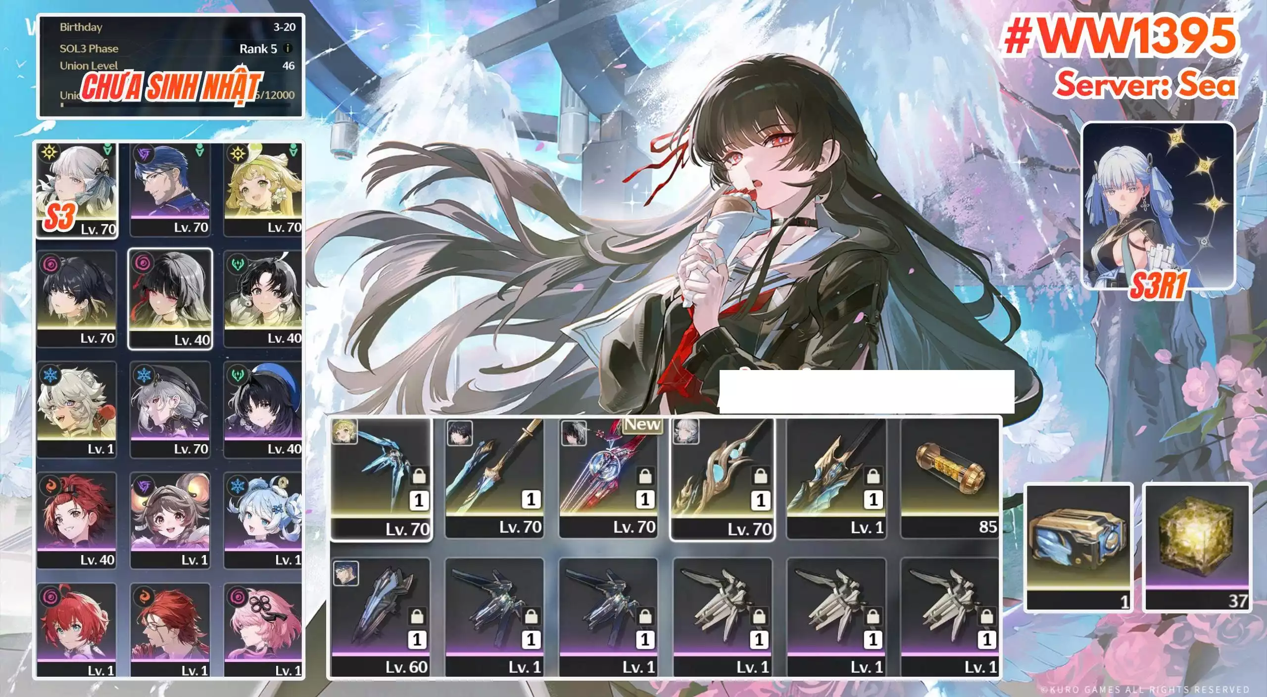 [ ACC VIP ] WW1395 JINHSI R3A1 + Chisa R0A1