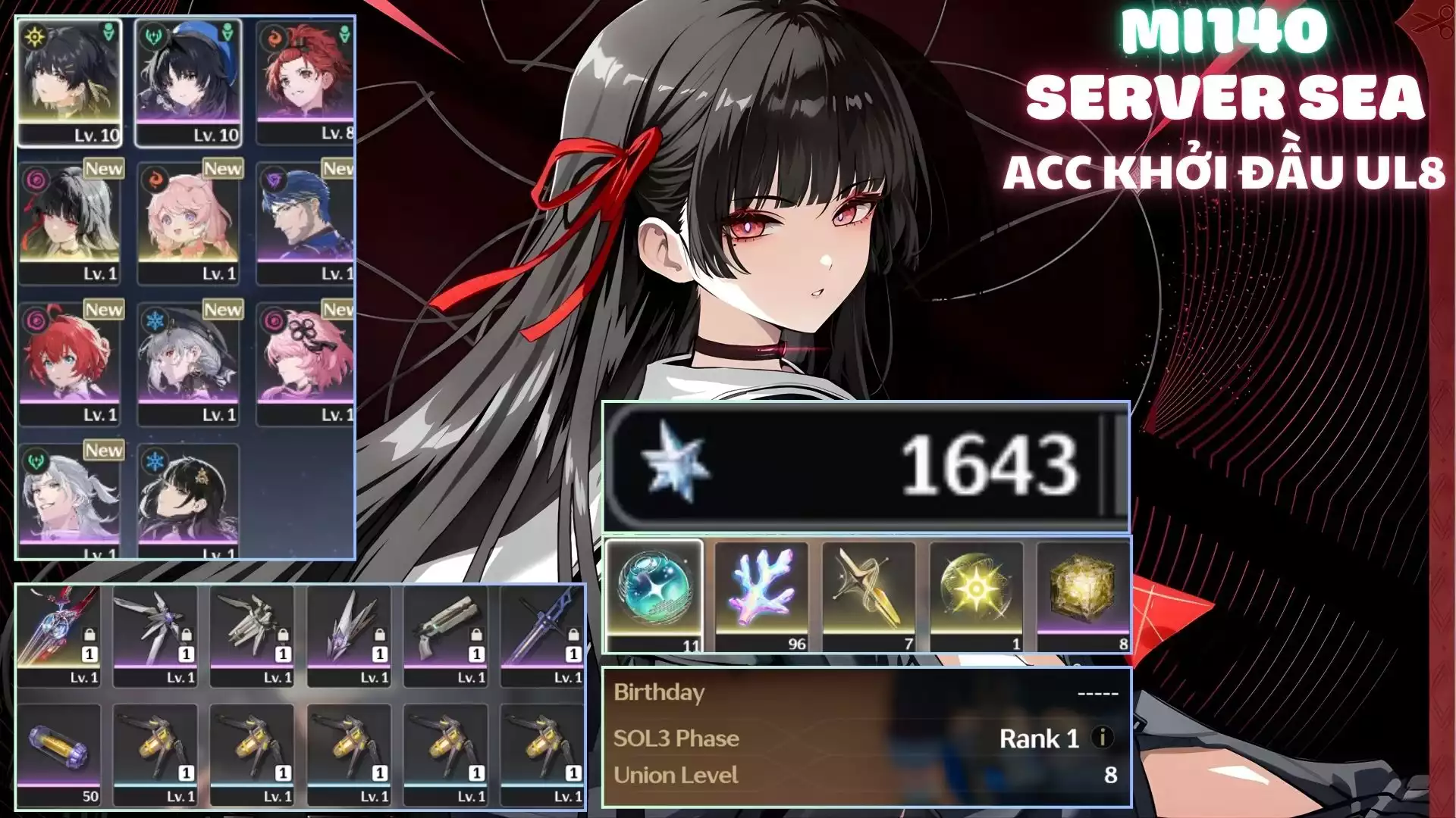 Chisa Trấn UL Thấp Map Zin