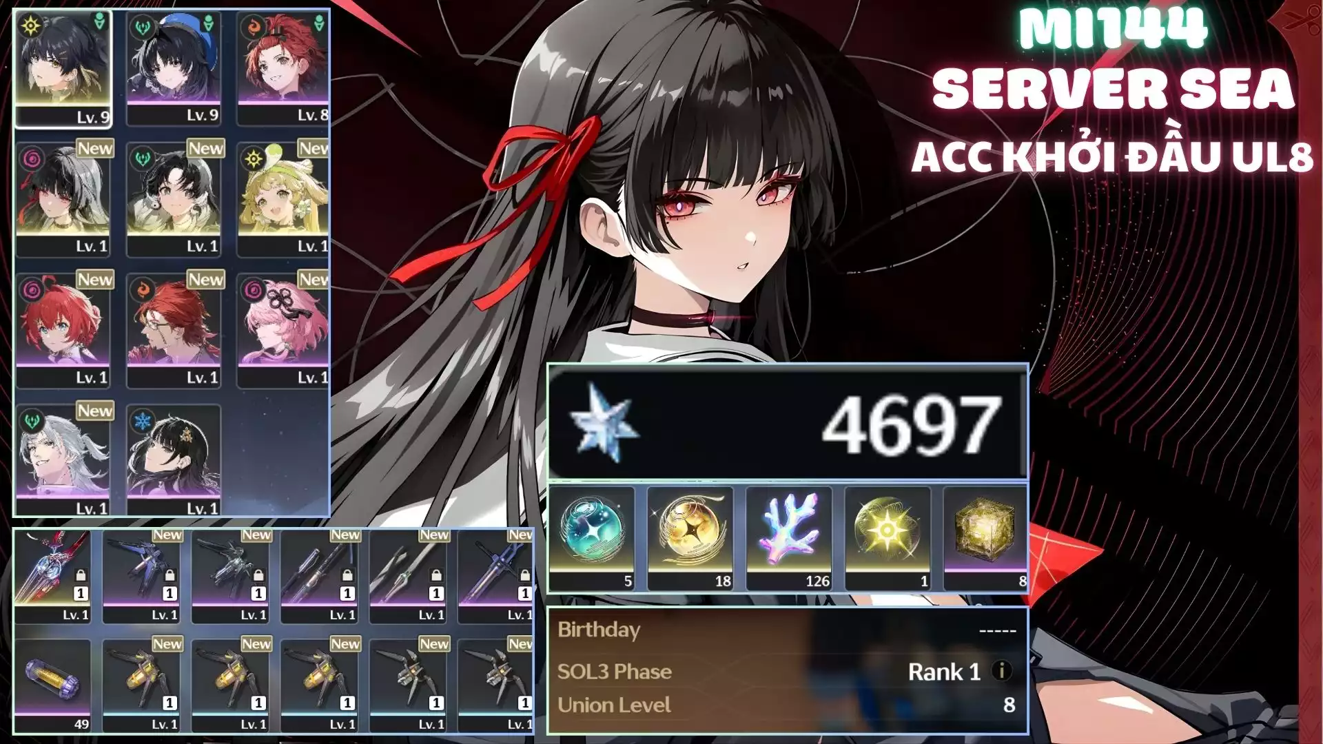 Chisa Trấn UL Thấp Map Zin (Dư Nhiều Đá ,San Hô)