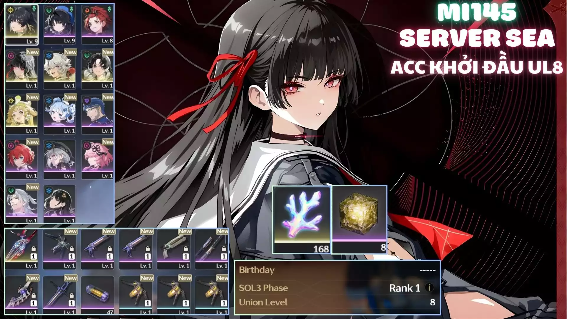 Chisa Trấn UL Thấp Map Zin (Dư San Hô)