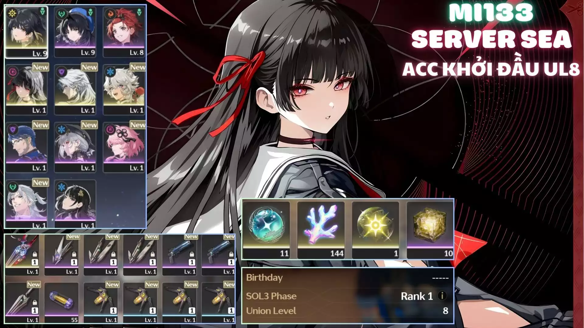 Chisa Trấn UL Thấp Map Zin (Dư Nhiều San Hô)