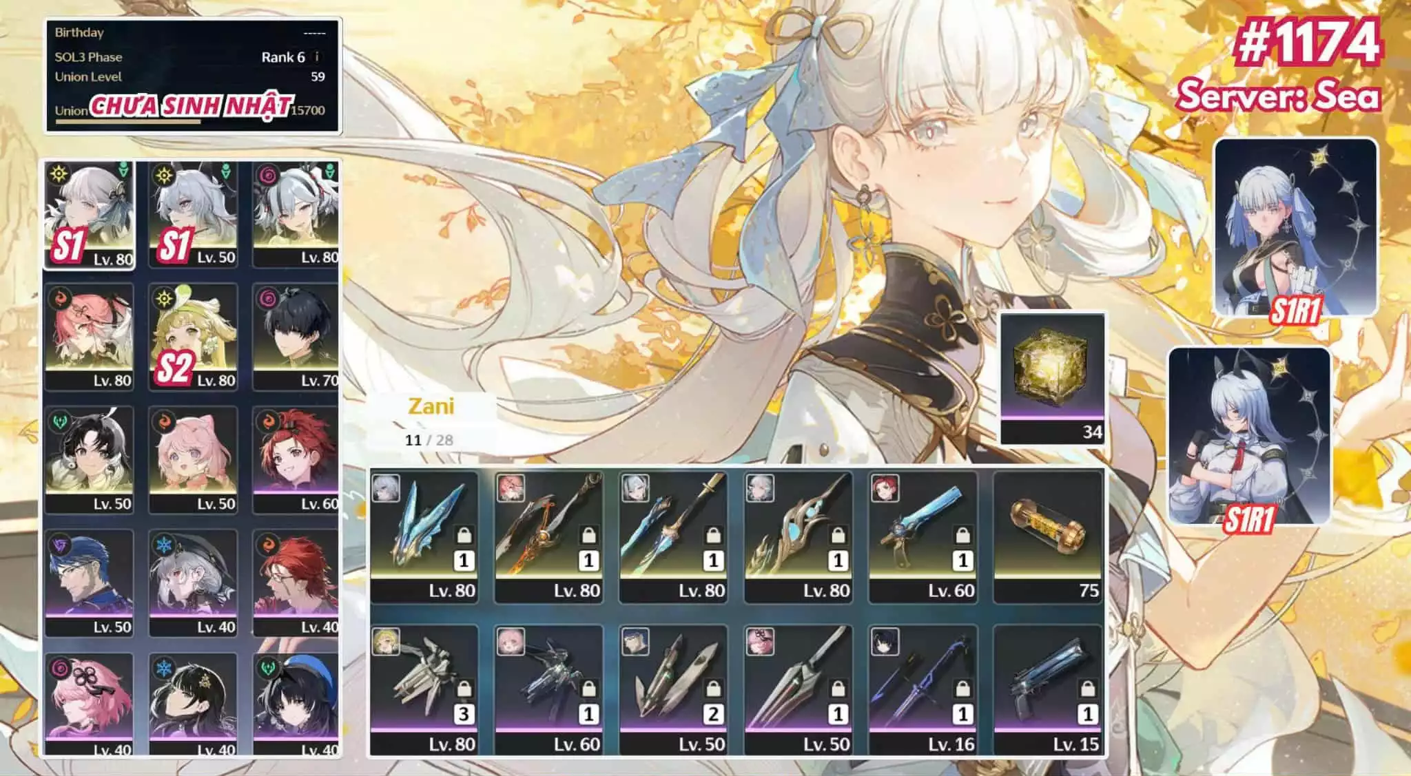 ACC VIP NGON BỔ RẺ ANH EM MUA VỀ CHỈ VIỆC CHƠI (chi tiết xem ảnh)