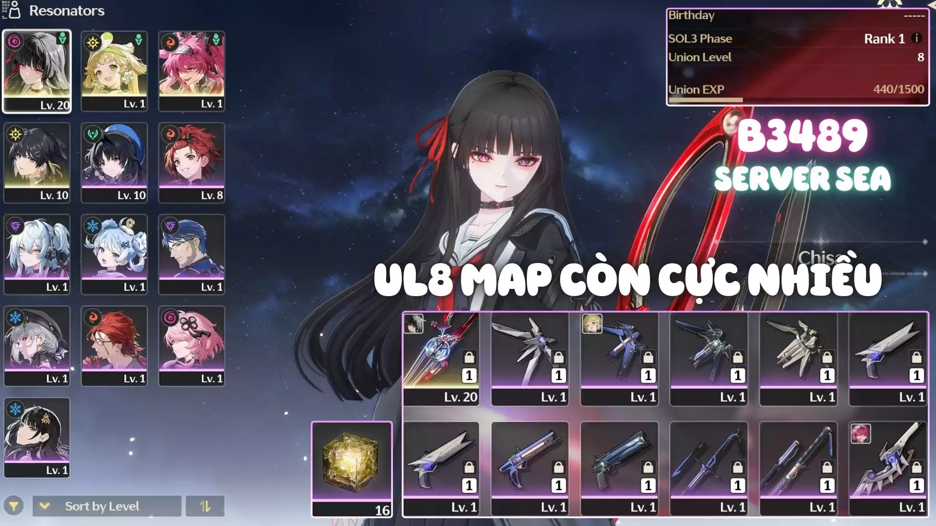 Khởi Đầu Chisa Trấn + Lupa