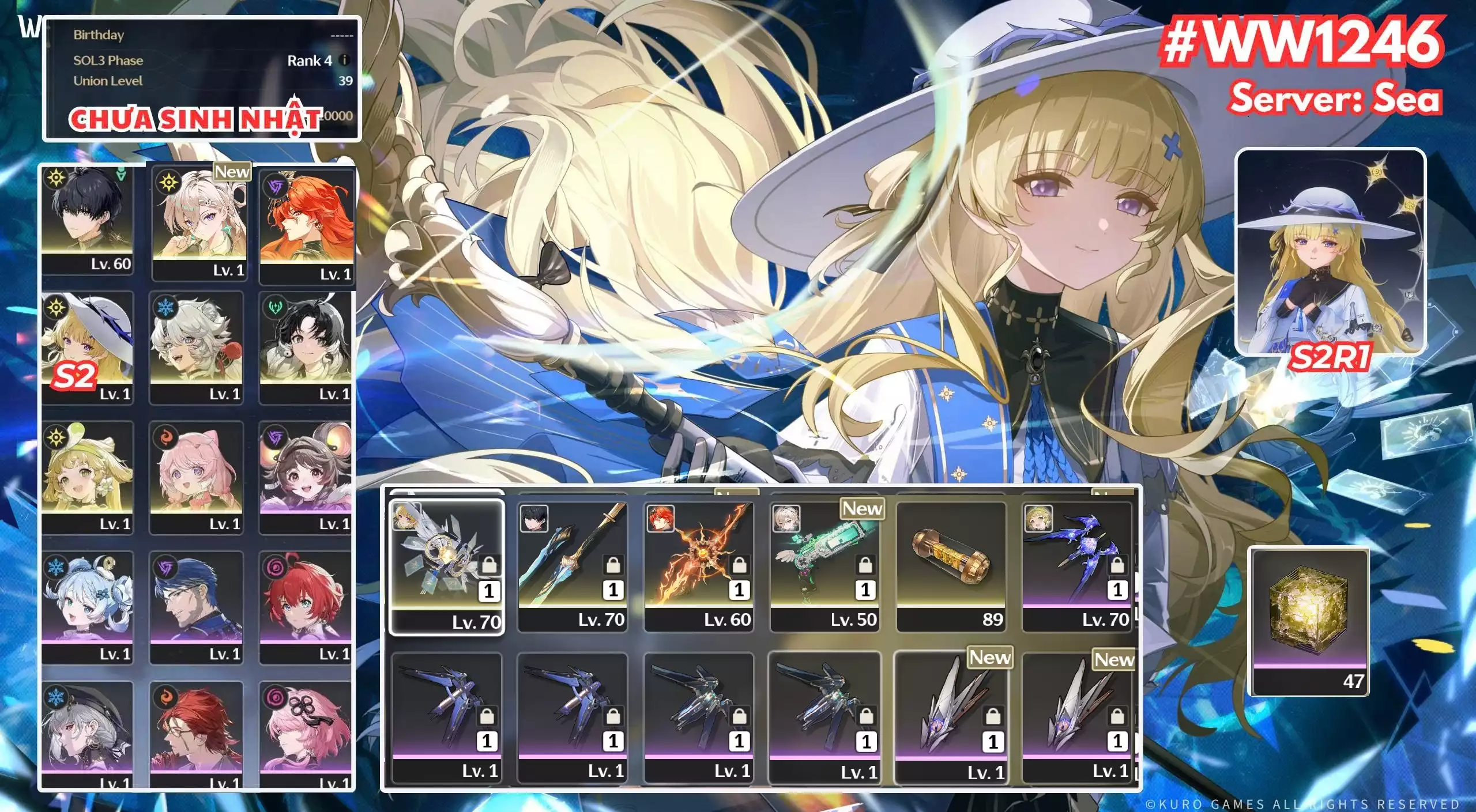 [ ACC VIP ] WW1246 Phoebe R2A1 + Augusta R0a1 +  Lynea R0A1