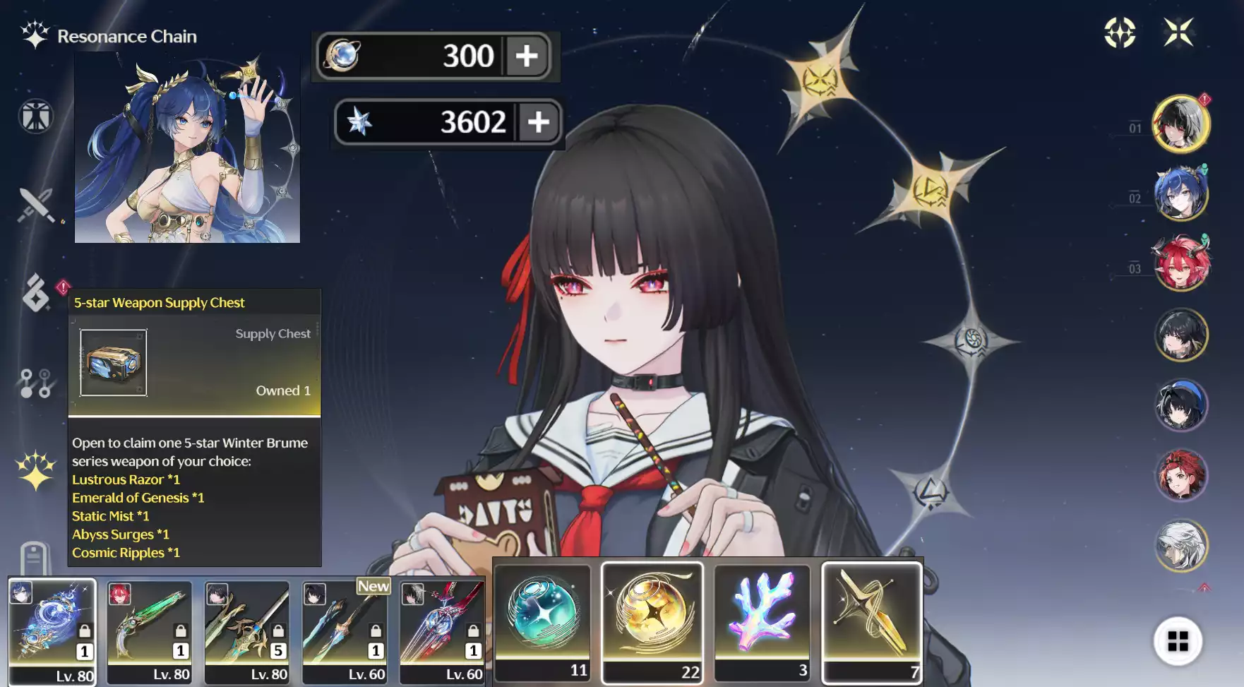 Chisa C2r1 + Iuno C1r1 + Ciac C0r1